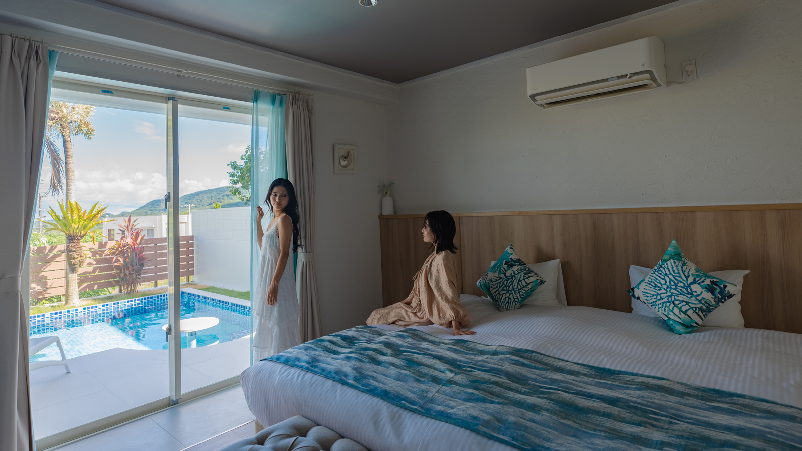 キングベッドルーム*