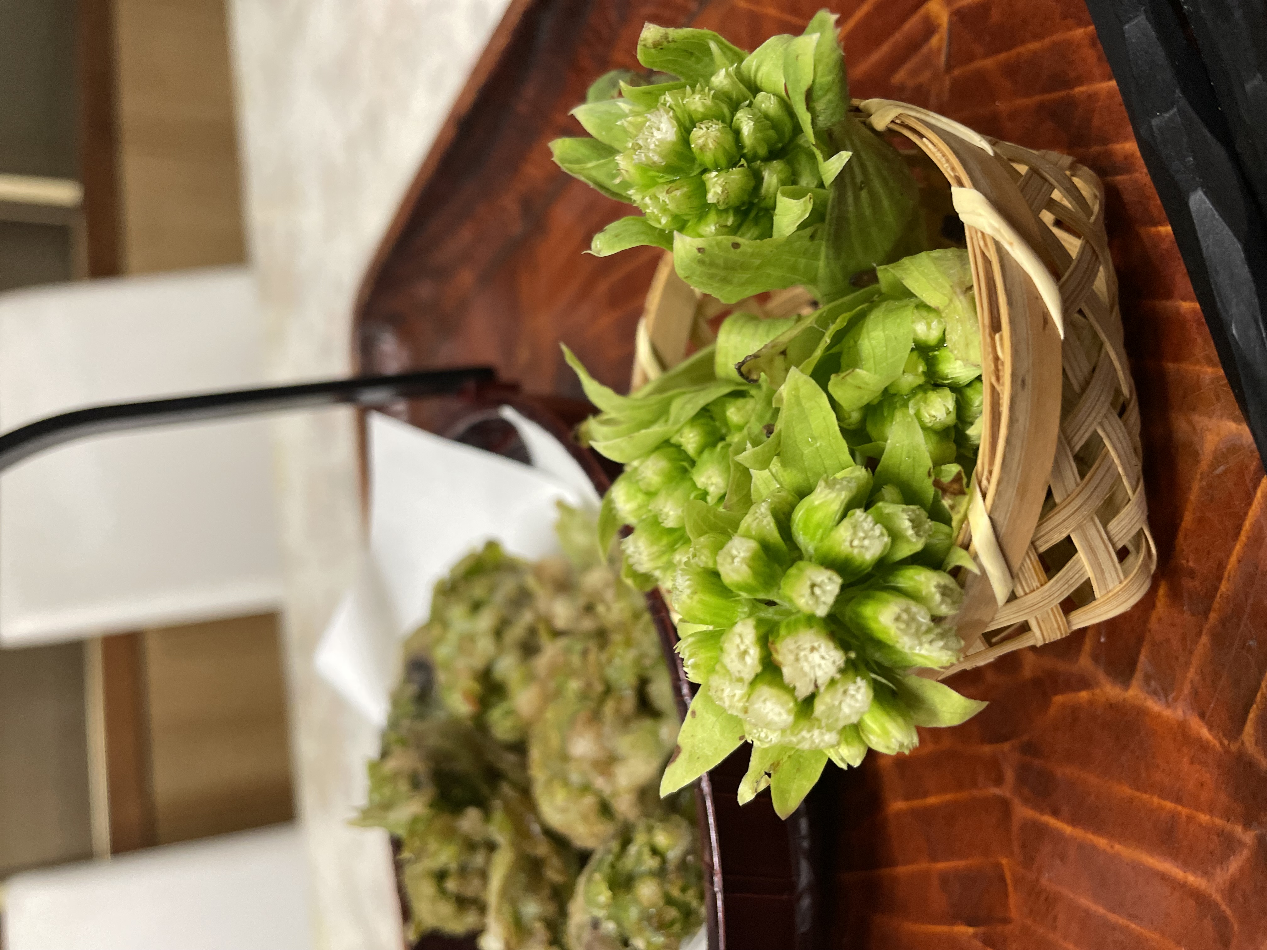 ふきのとうの天ぷら