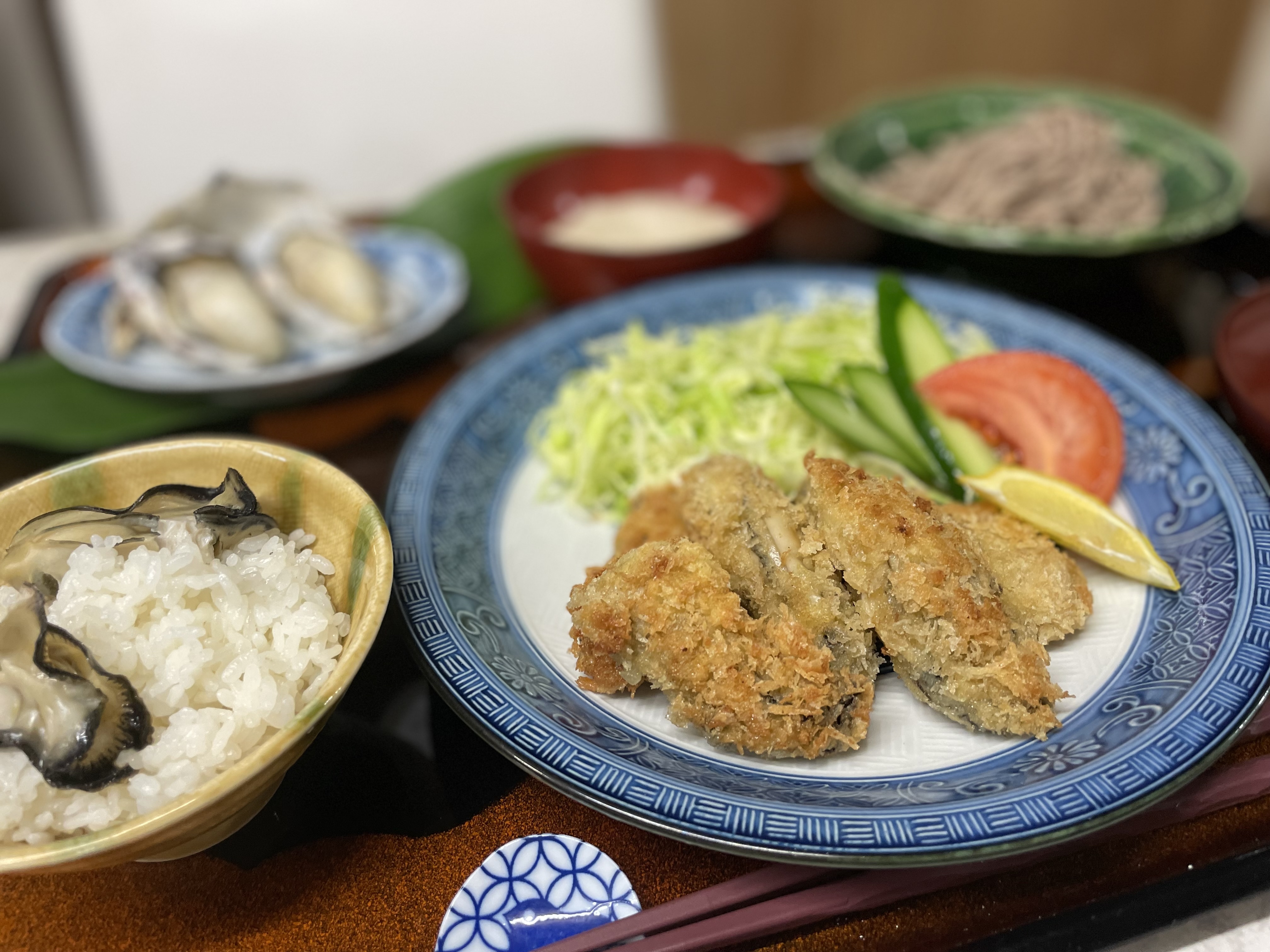 季節限定！！牡蠣づくし御膳