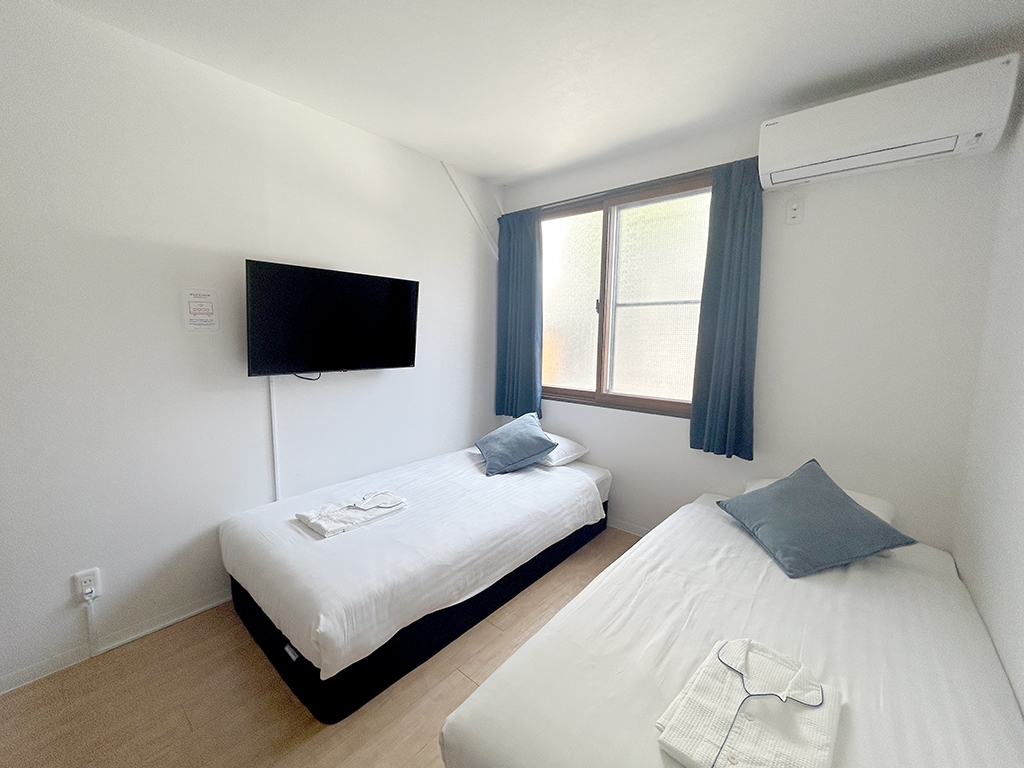 【さき楽45・素泊り】早期予約でお得にステイ♪都心の閑静な住宅街に佇むゲストハウスに泊まる