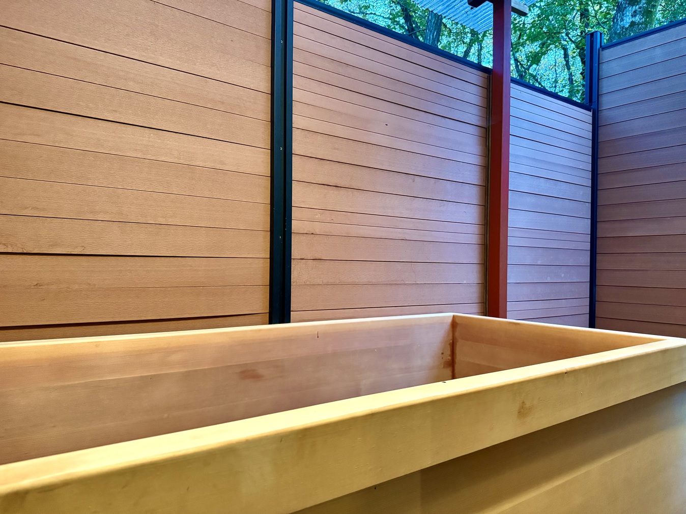 ドームテント露天風呂