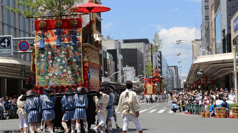 伝統薫る夏の京旅・祇園祭と夏の味覚を楽しむ特別プラン（期間限定7/12〜7/31・二食付）