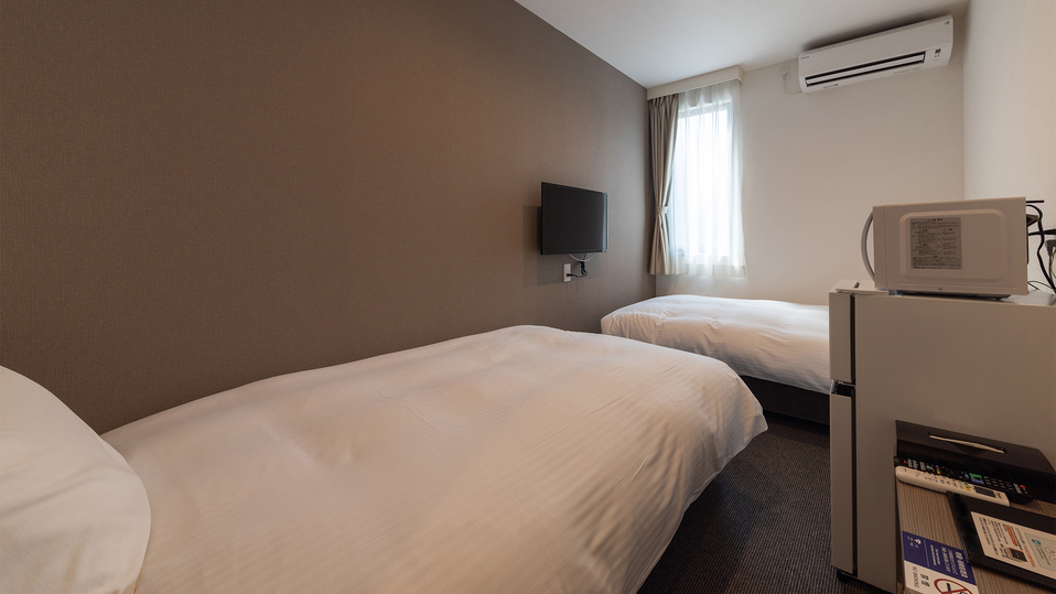 【禁煙】ツインルーム （約13平米/最大2名様）