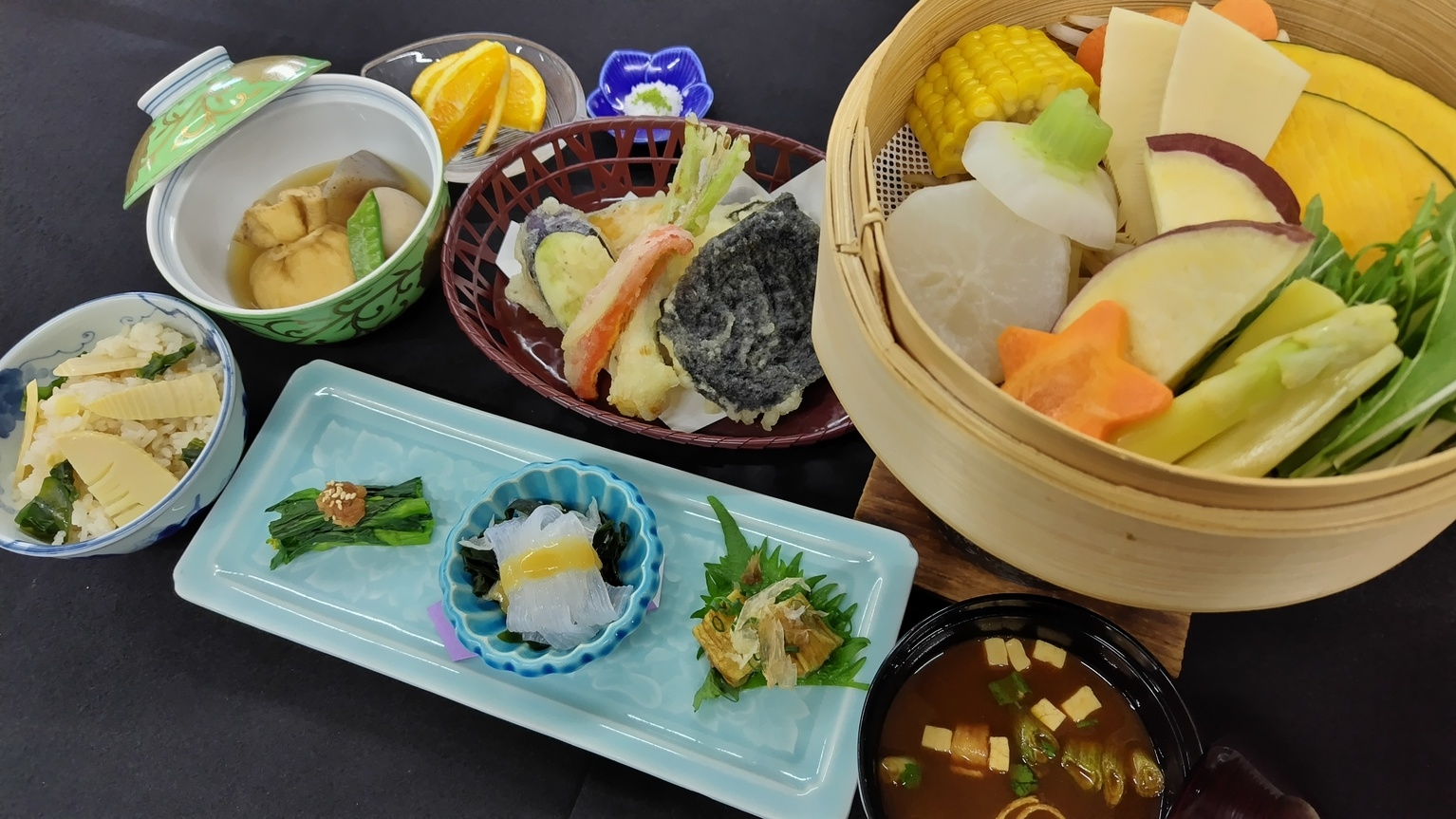 【肉、魚NGの方へ】精進料理風御膳2食付きプラン