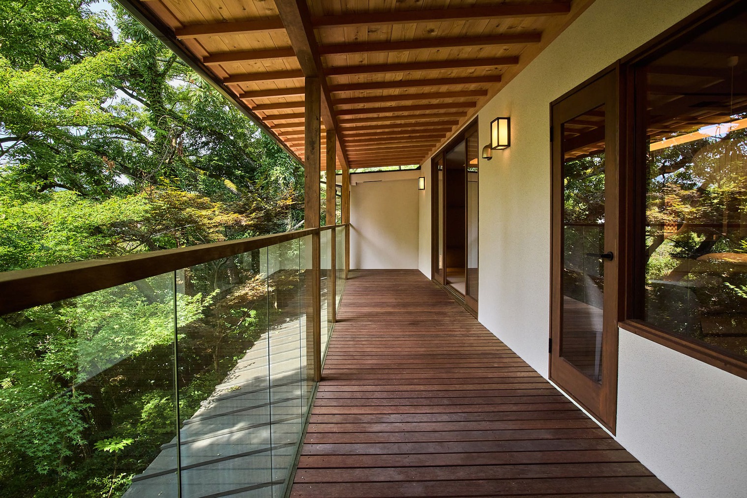 露天風呂付き特別和洋室 伊勢 バルコニー