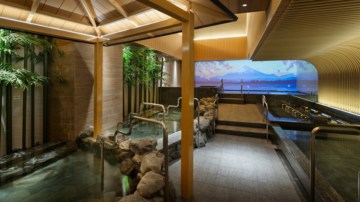 【スタンダードフロア】うめきた温泉「蓮」【天然温泉・本格サウナ・屋内プール】利用付き（食事なし）