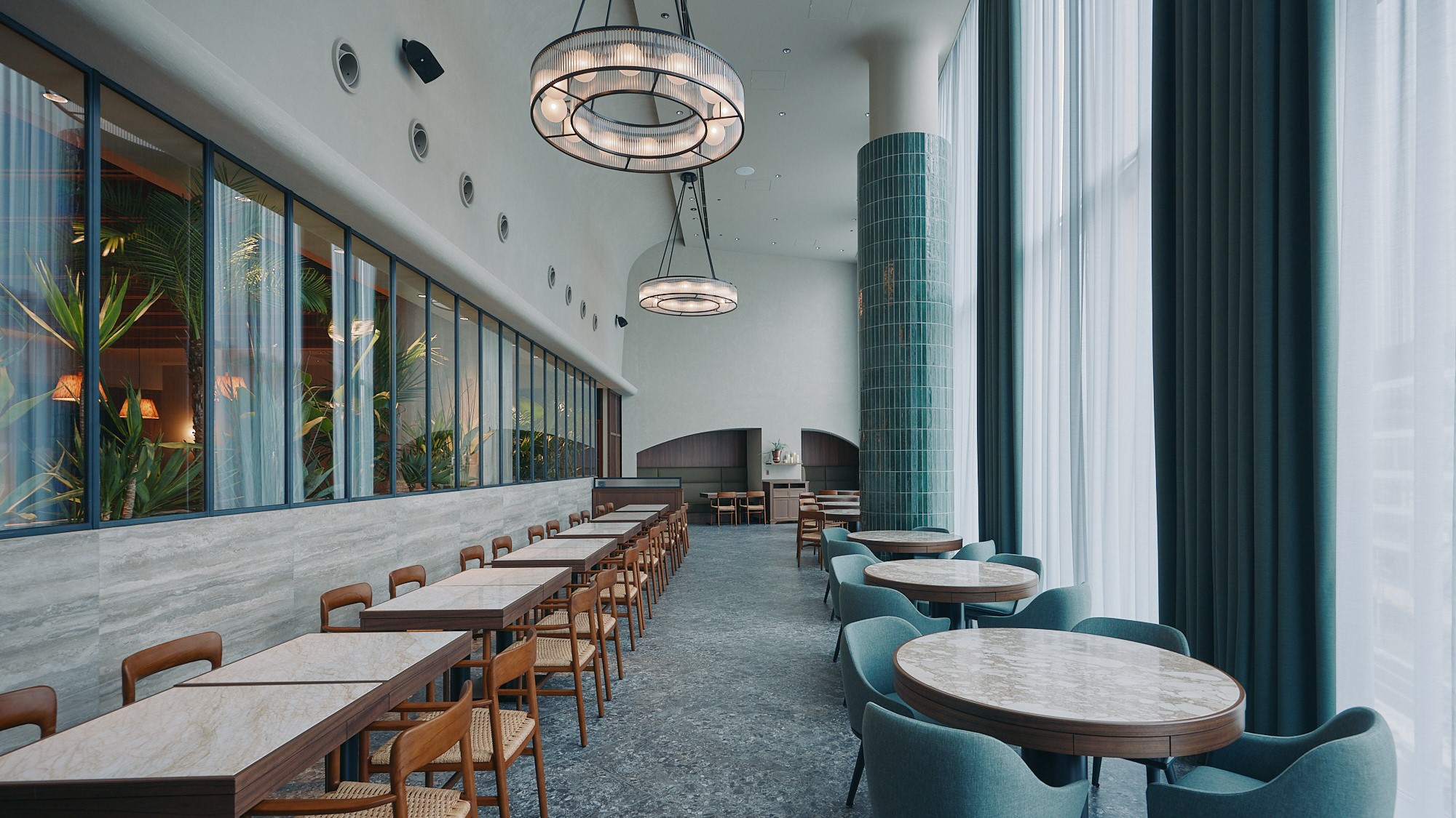 オールデイダイニング「MAISON VERTE(メゾン ヴェルテ)」店内イメージ（朝食提携店）