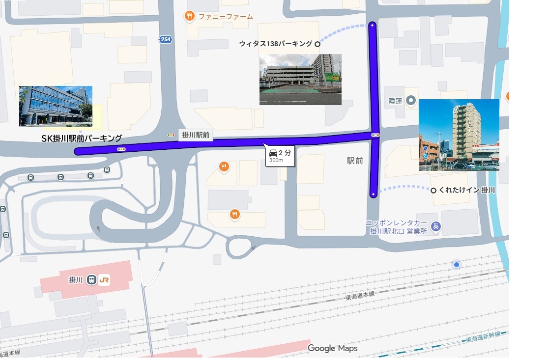 【素泊まり・朝食なし】寝るだけでOK！のお客様☆掛川駅から徒歩２分☆コンビニまで徒歩１分☆駐車場無料