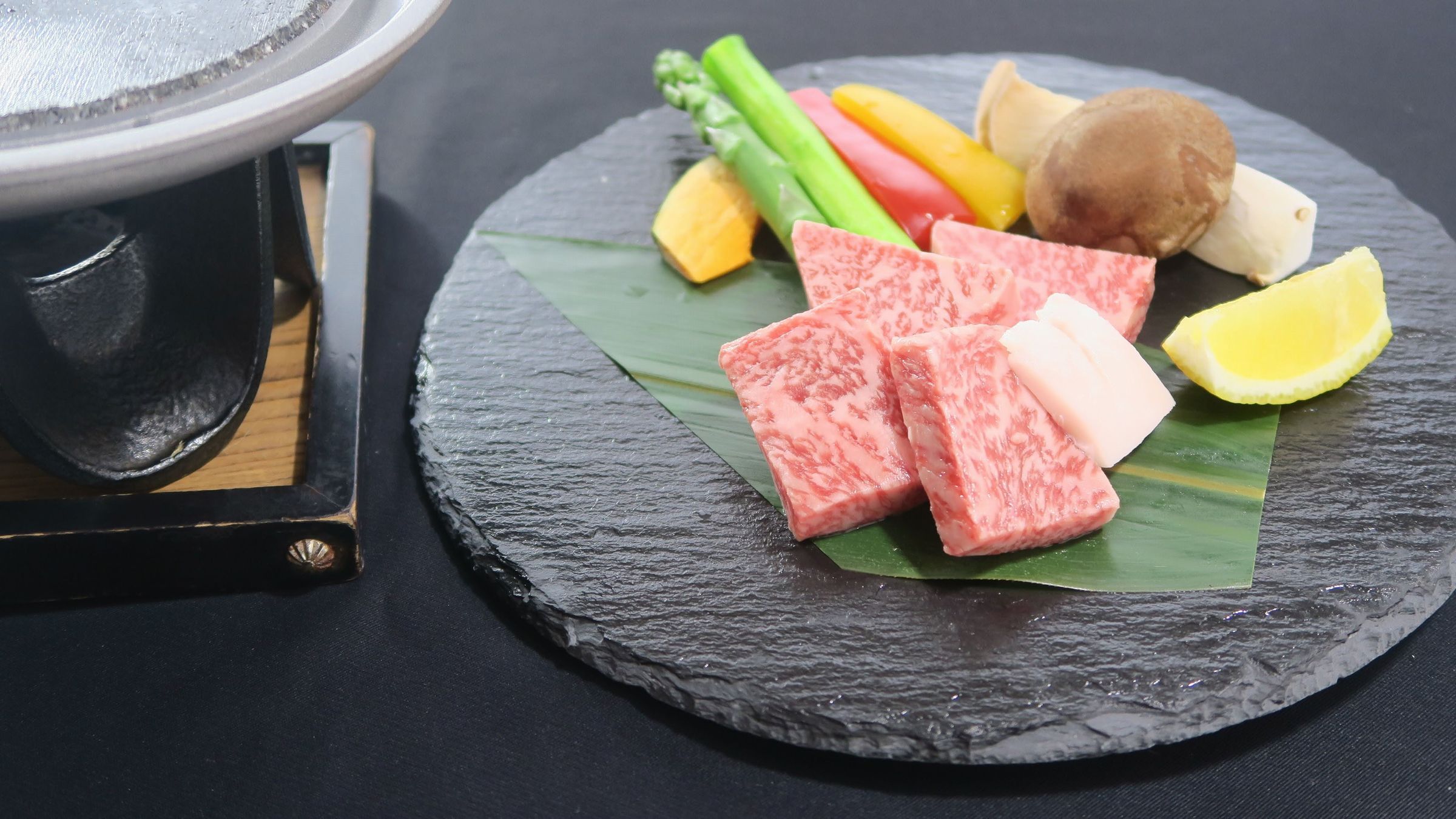 『常陸牛サーロイン石焼き』付き 海づくしコース　日立のパワースポット絶景フォトスポット周遊におすすめ