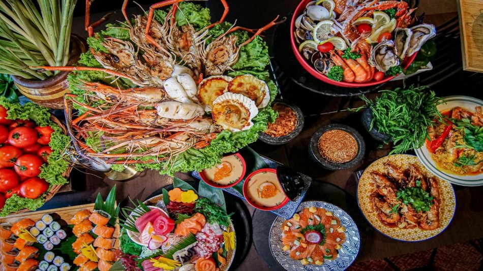 Ploenchit All-Day ダイニングレストラン　シーフードブッフェ