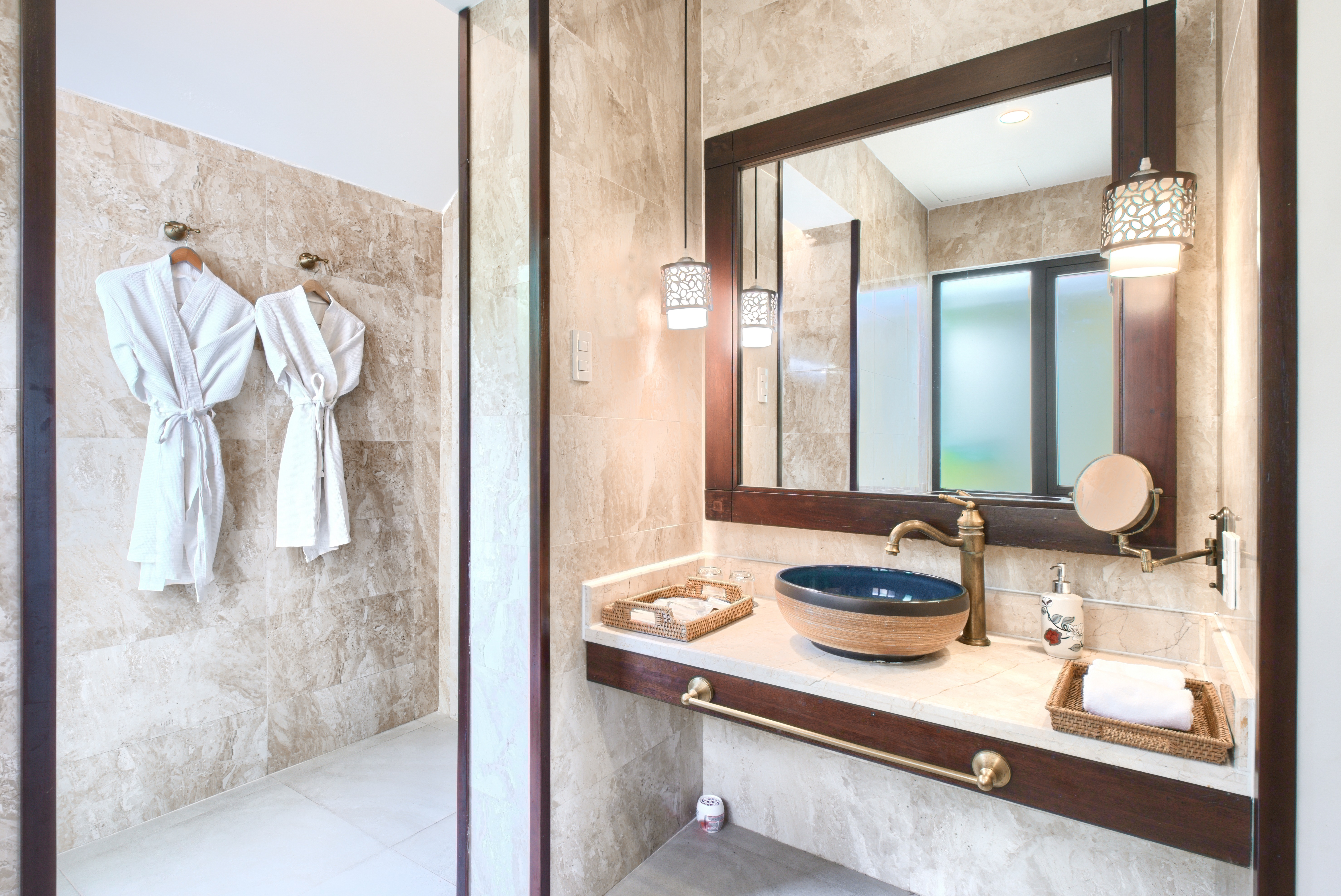 インルームスチームサウナ付きヴィラキングルーム - フットマッサージ、温泉込み