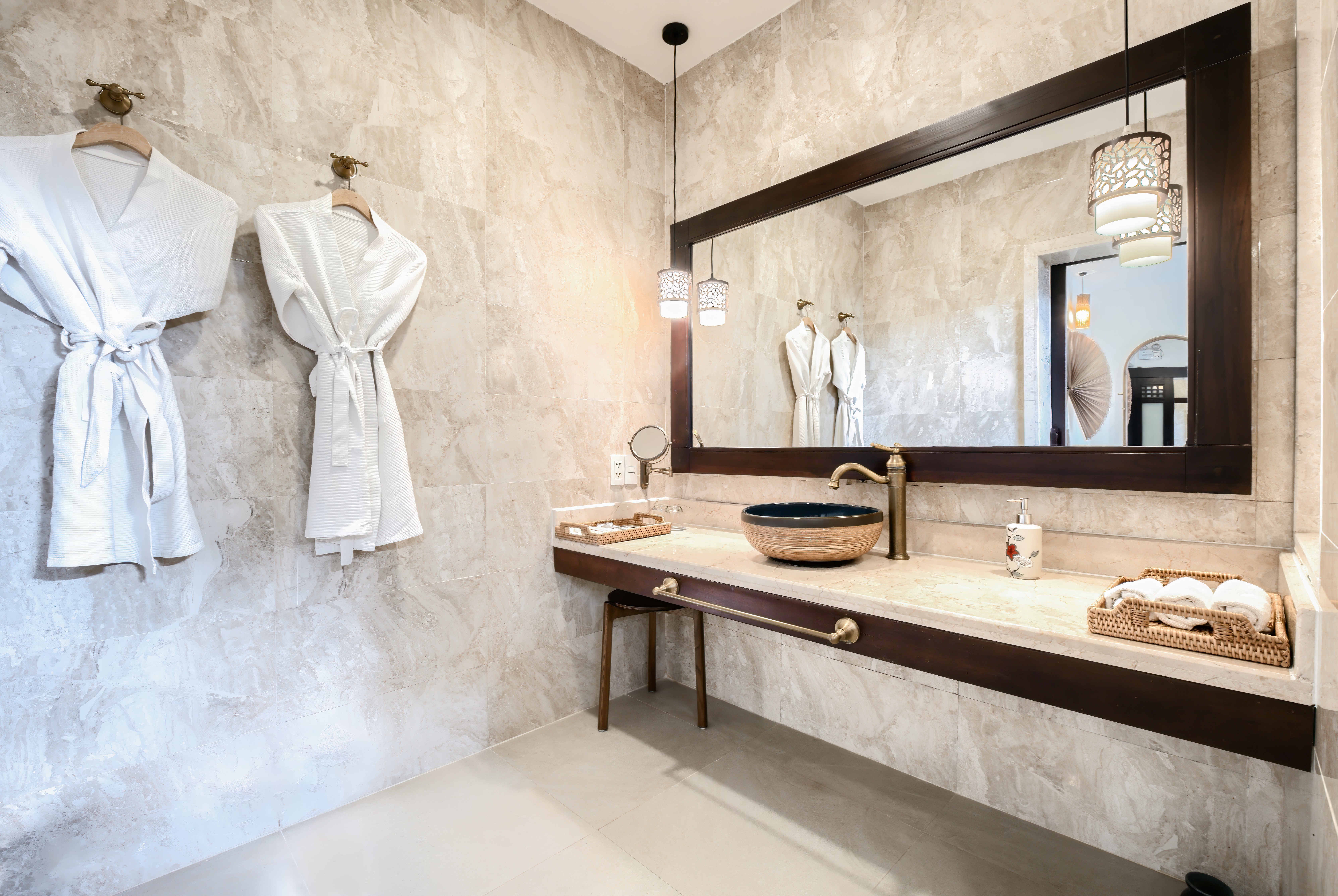 インルームスチームサウナ付きエグゼクティブヴィラ - フットマッサージ、温泉込み