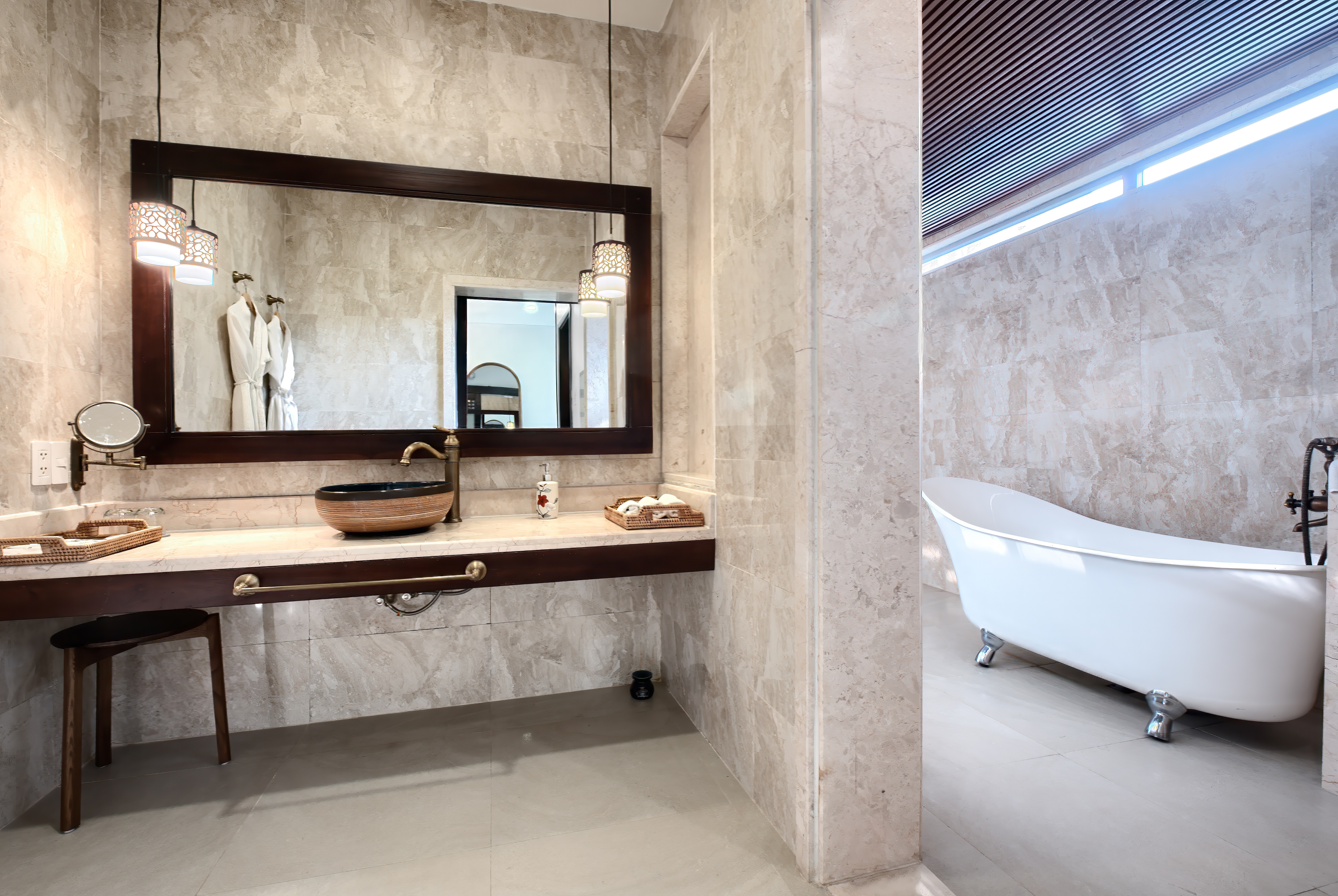 インルームスチームサウナ付きエグゼクティブヴィラ - フットマッサージ、温泉込み