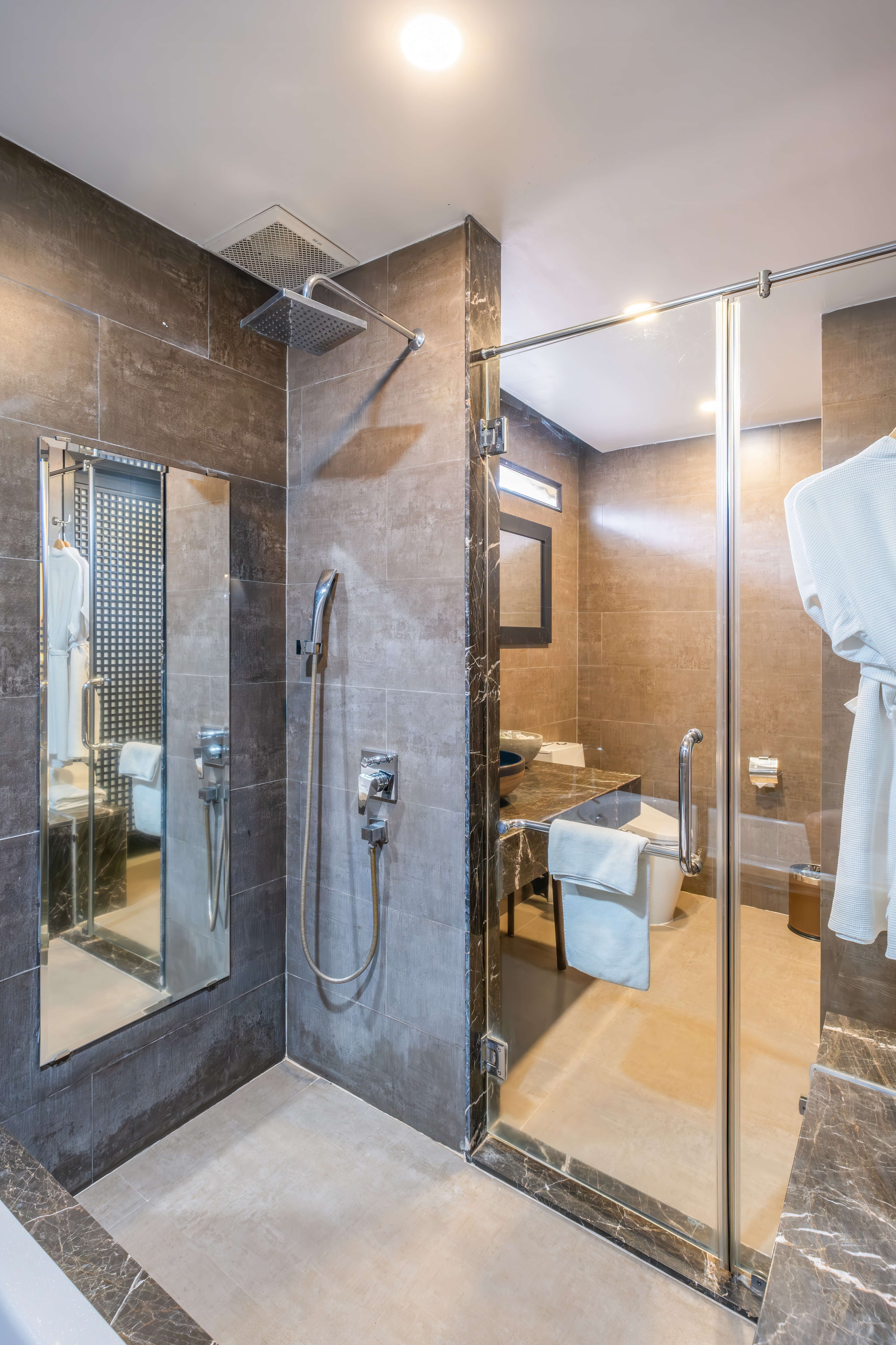 ストリートビュー付きデラックスキングルーム - 温泉込み