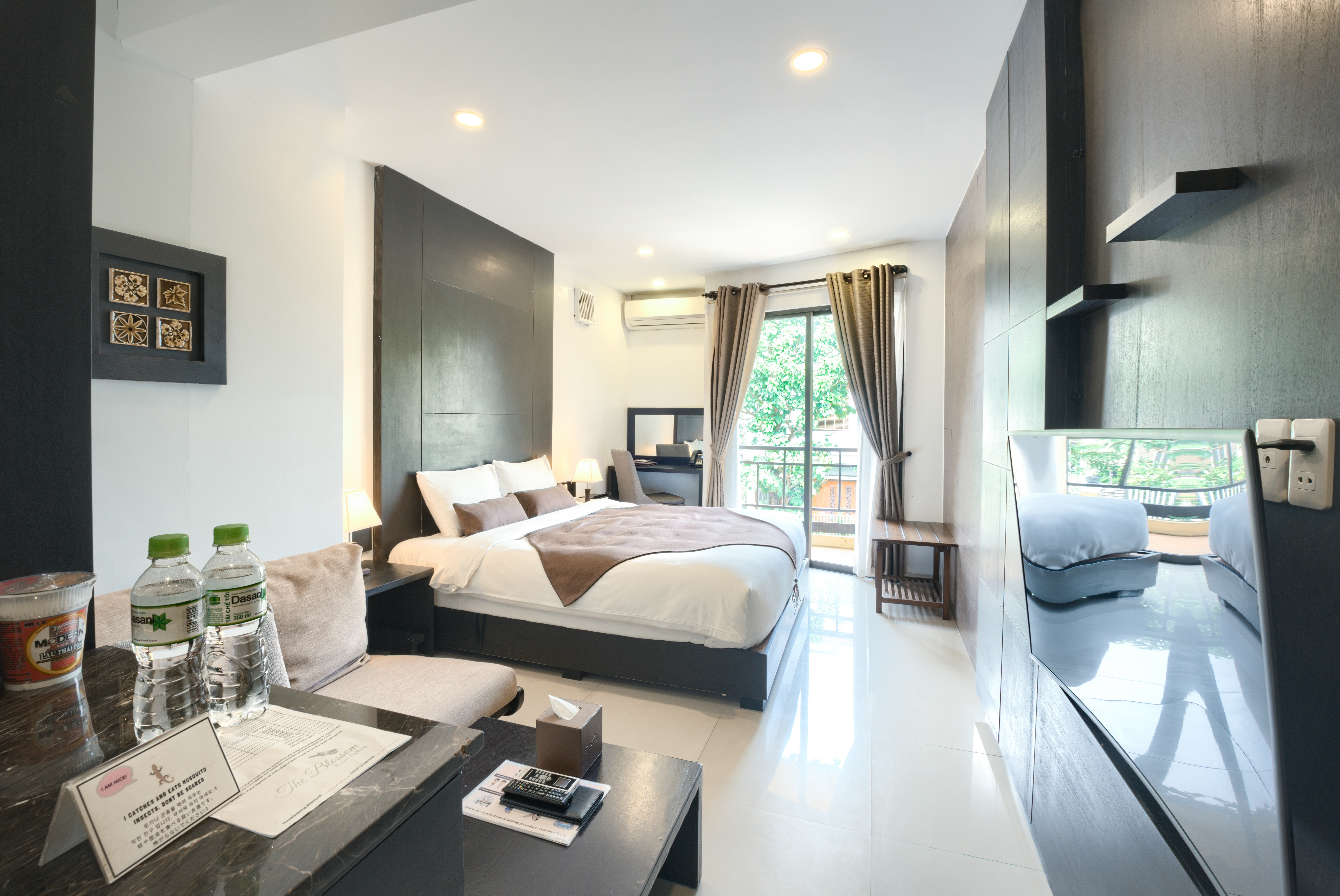 ストリートビュー付きデラックスキングルーム - 温泉込み