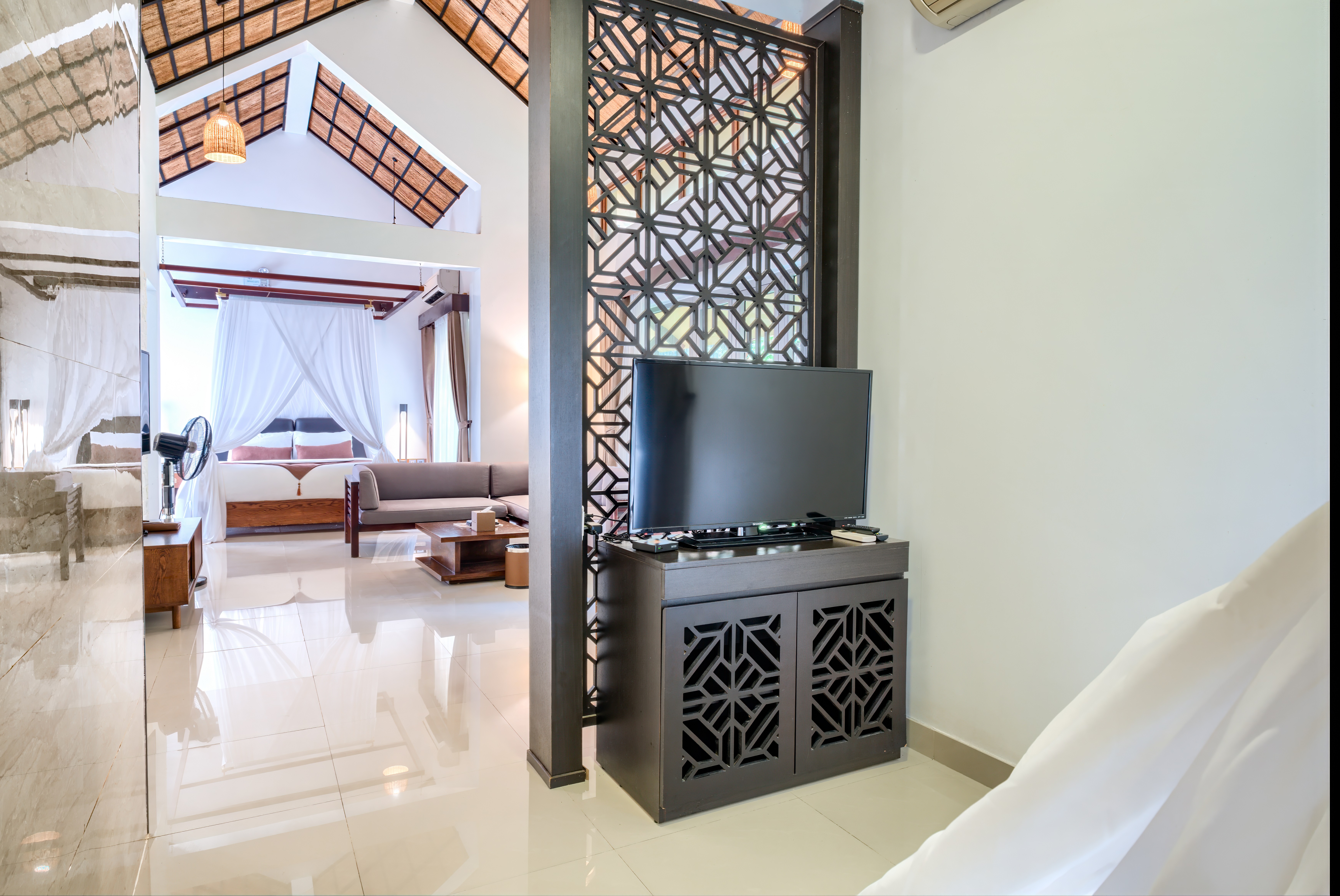 インルームスチームサウナ付きエグゼクティブヴィラ - フットマッサージ、温泉込み