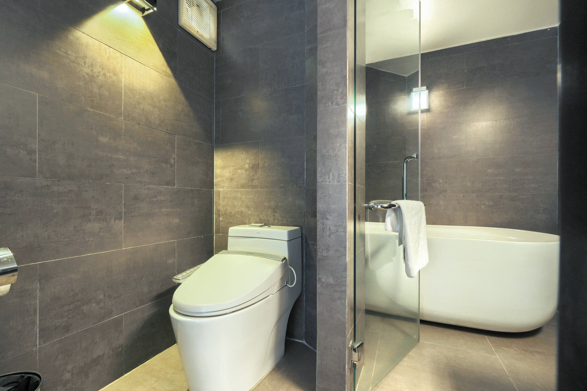 川の景色付きヴィラキングルーム - フットマッサージ、温泉込み