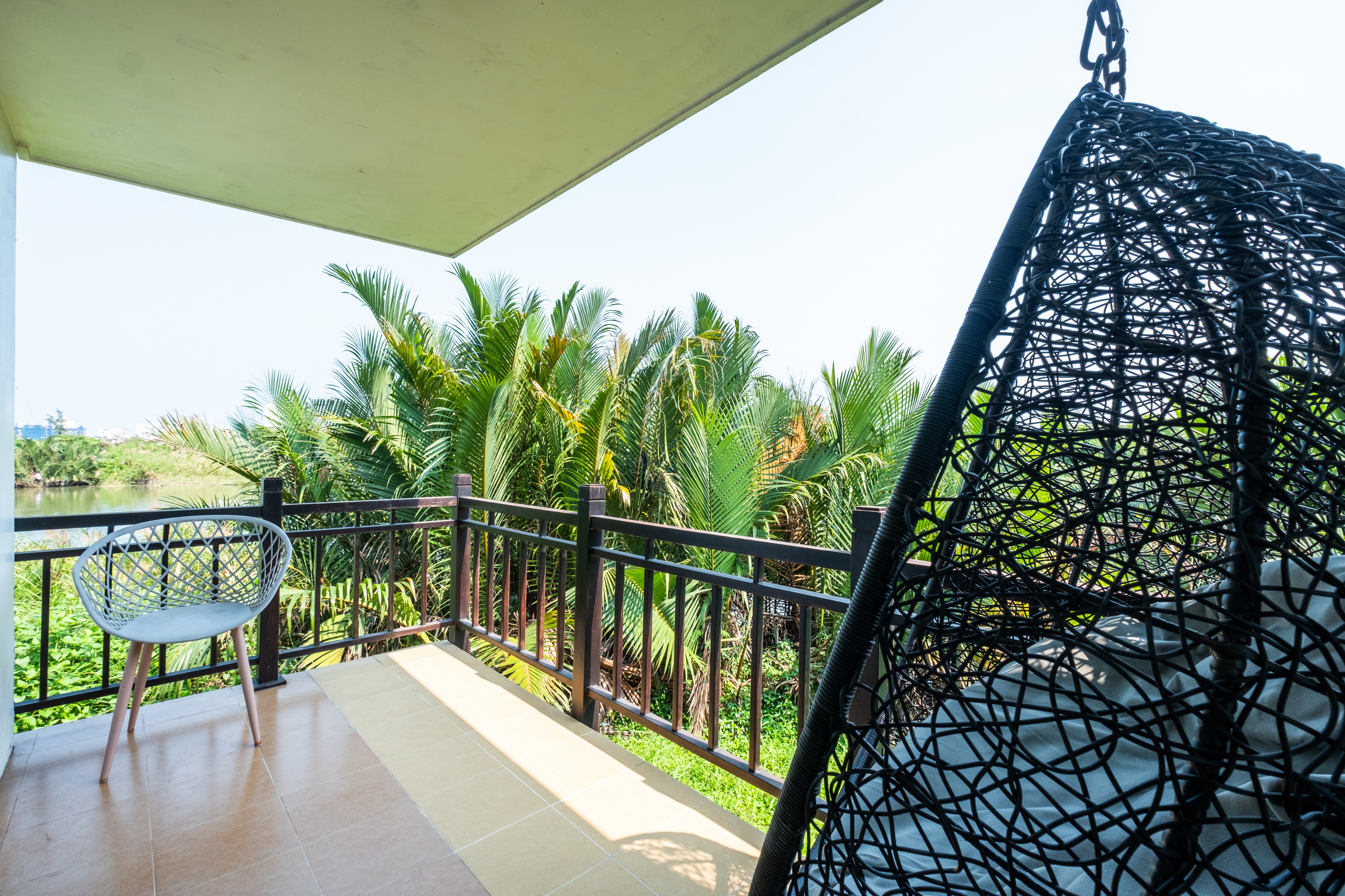 川の景色付きヴィラキングルーム - フットマッサージ、温泉込み