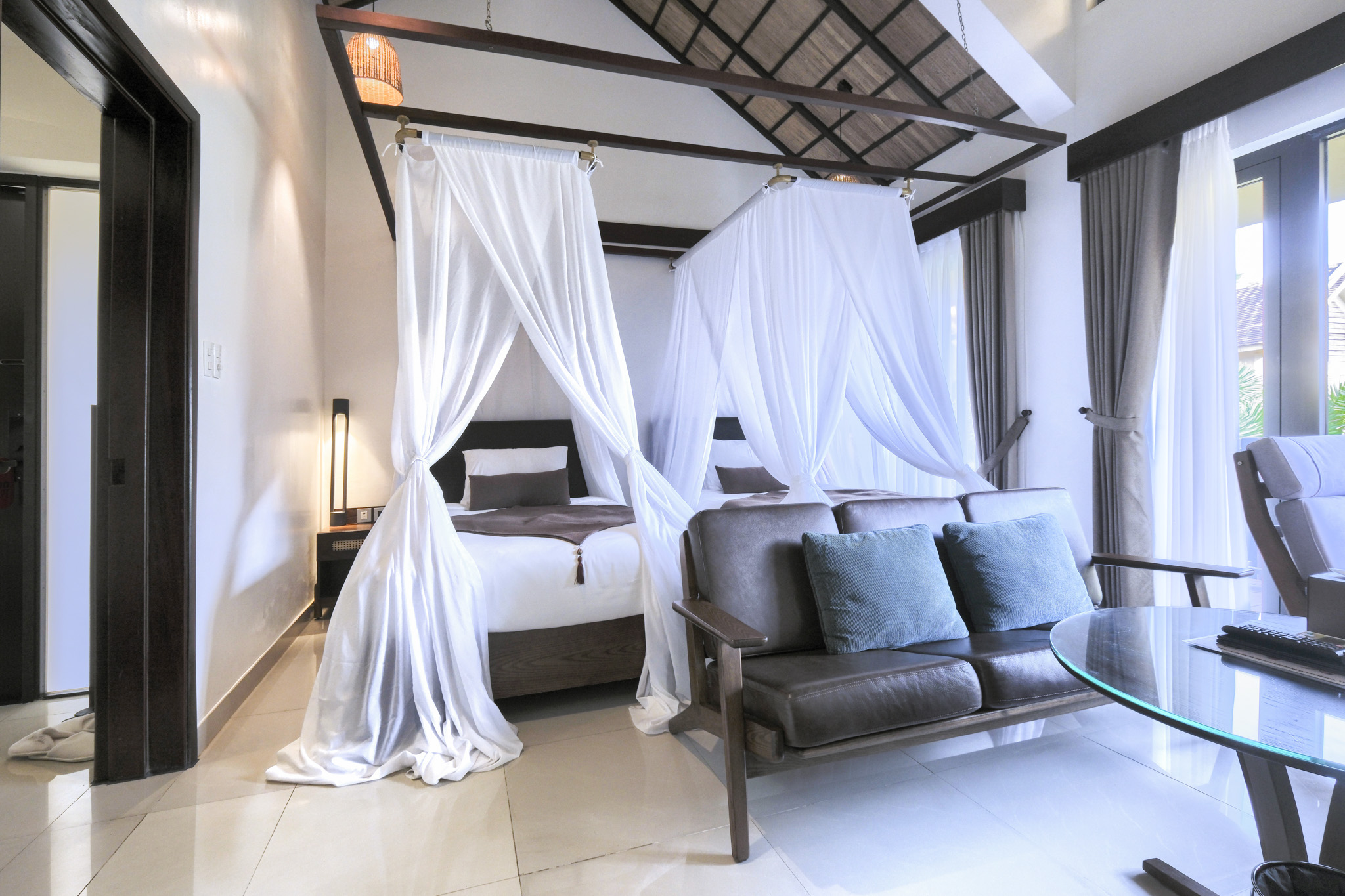 インルームスチームサウナ付きヴィラツインルーム - フットマッサージ、温泉込み