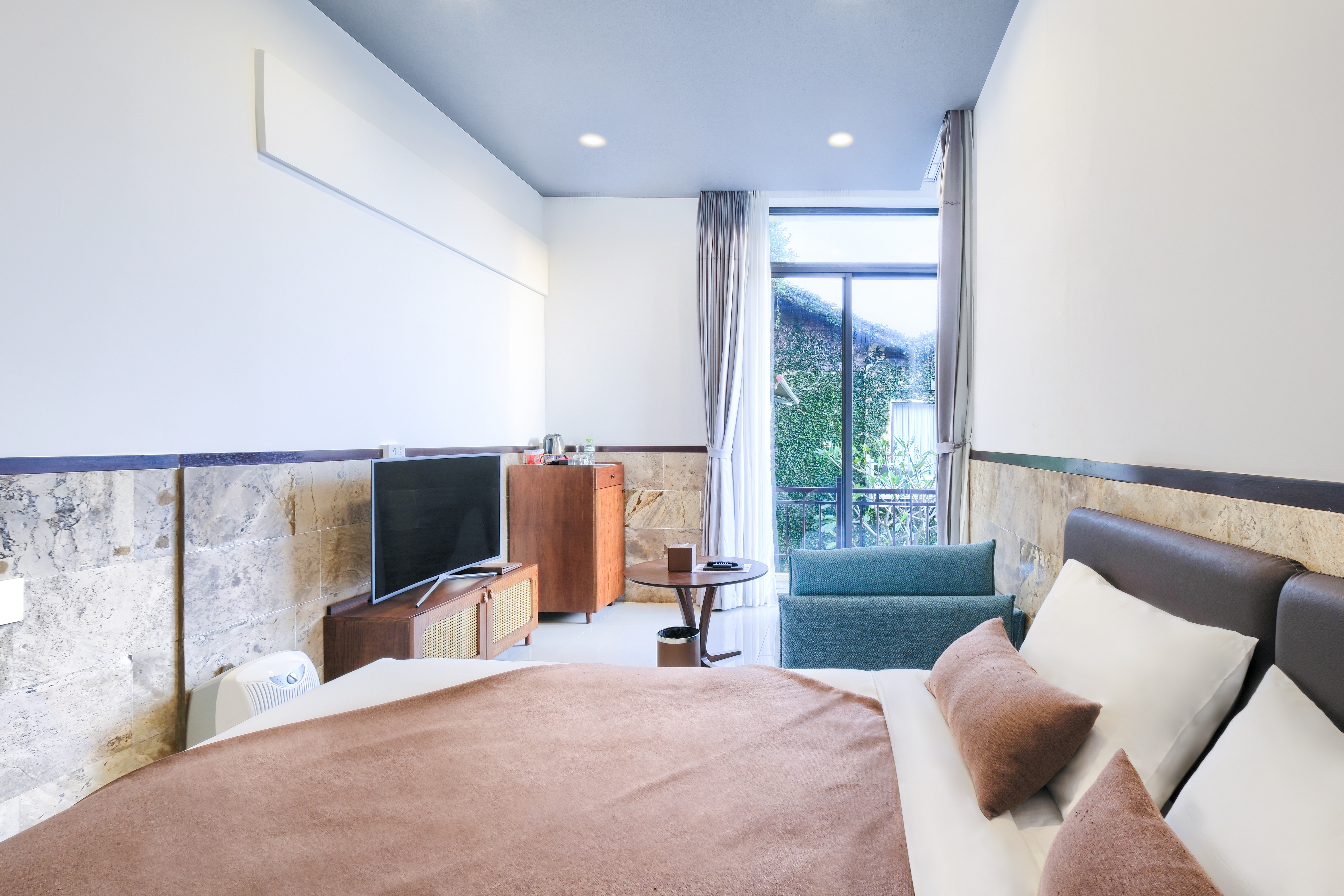 ガーデンビュー付きスーペリアキングルーム - 温泉込み