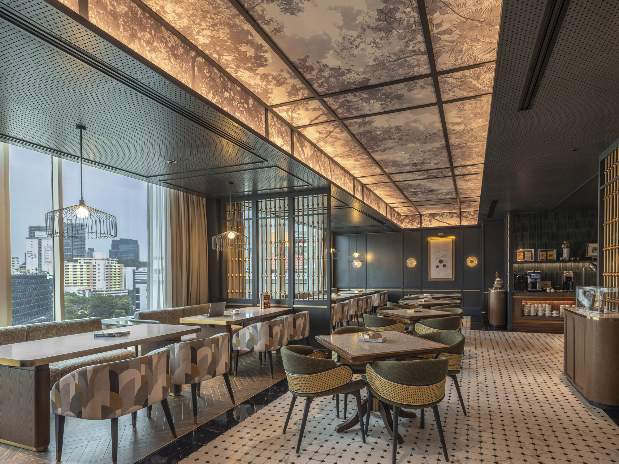 クラブラウンジ「1823 Reading Room」