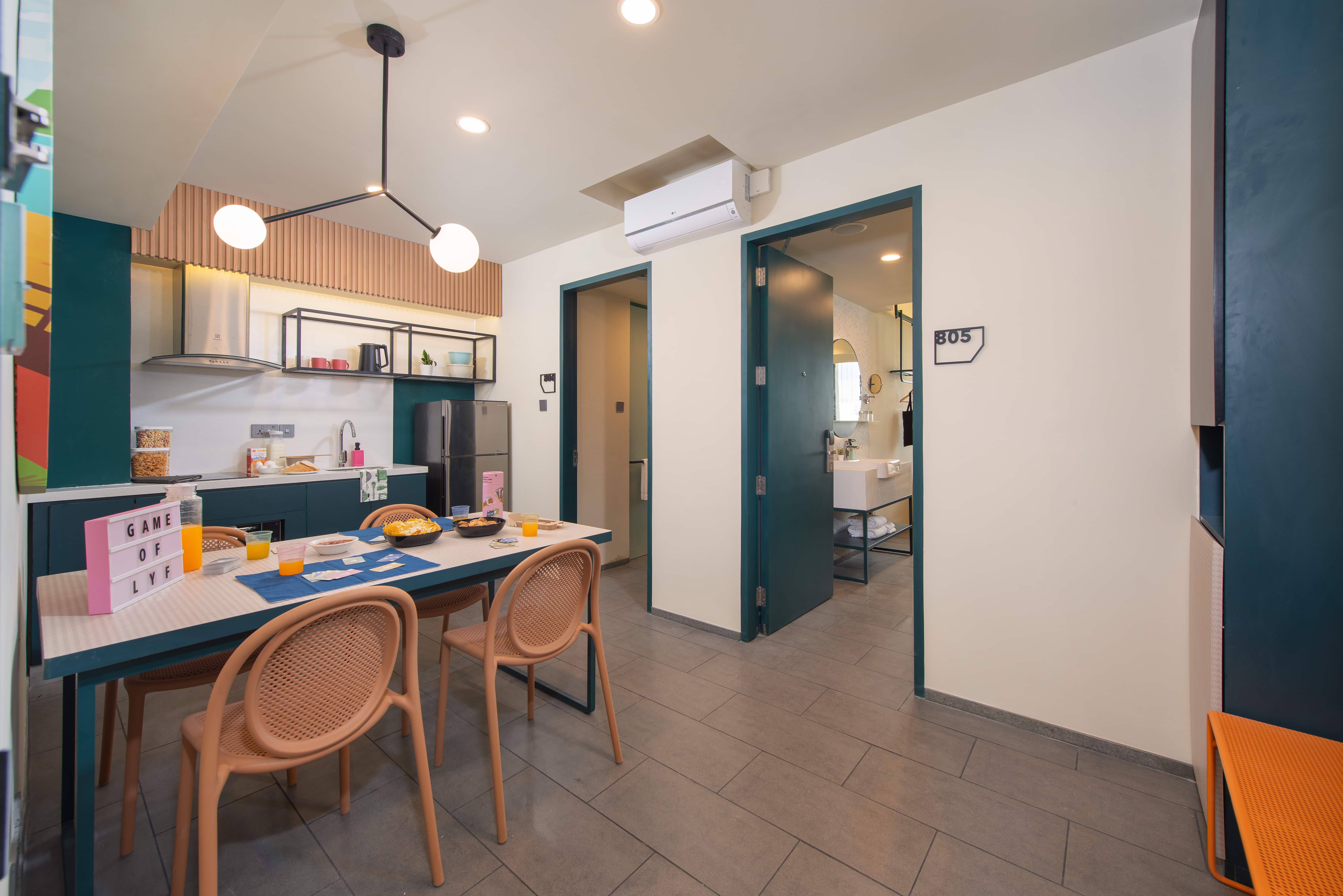 All Together (2 Bedroom) - Kitchen & Dining