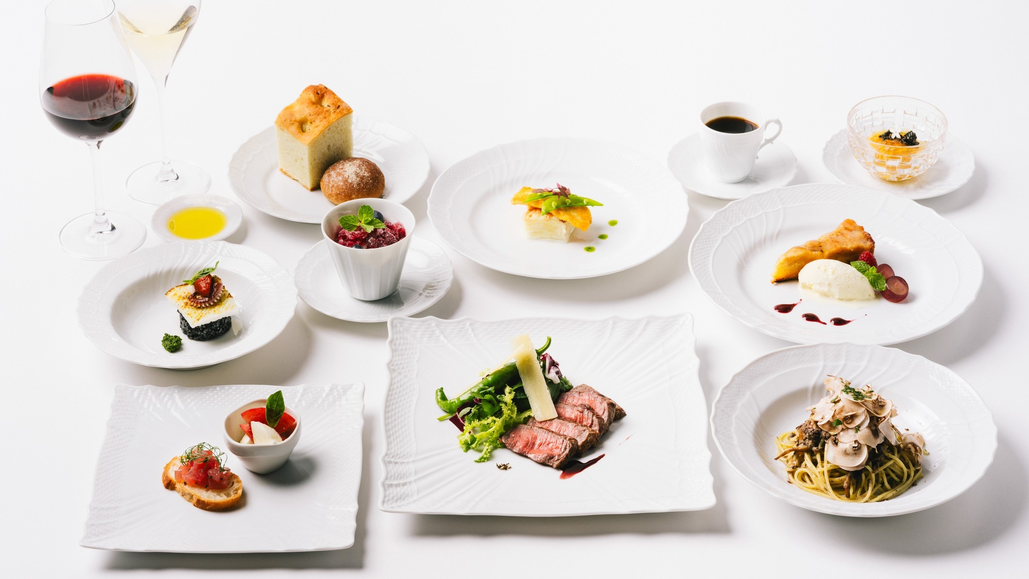 ＜2食付き＞スタジアムビューイタリアンディナーコース付きプラン　−片岡護シェフ監修本格イタリアン−