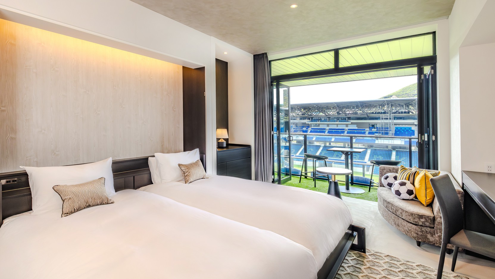 スタンダードスタジアムビューエキサイティングツインルーム（2）