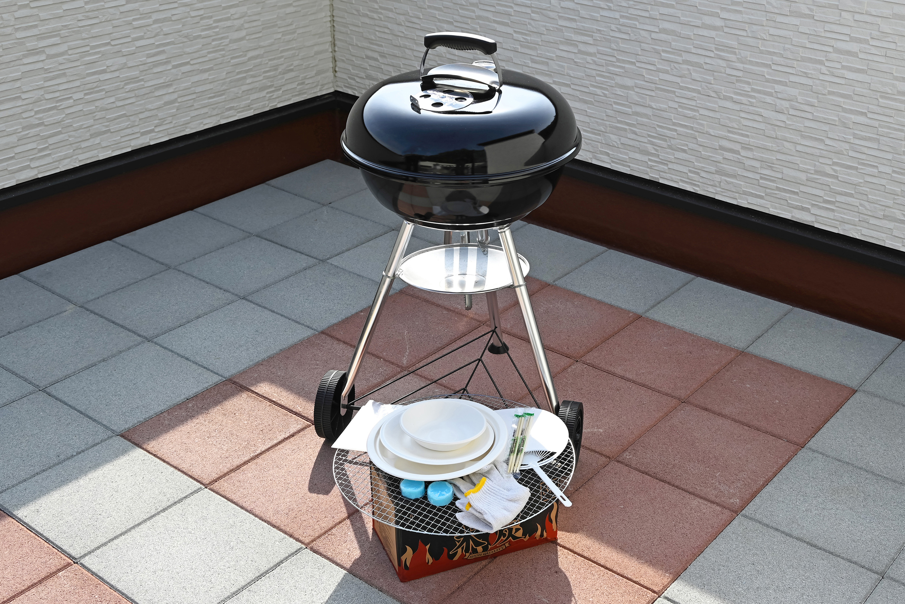 【BBQ】5500円で機材のみの貸し出しも可能。