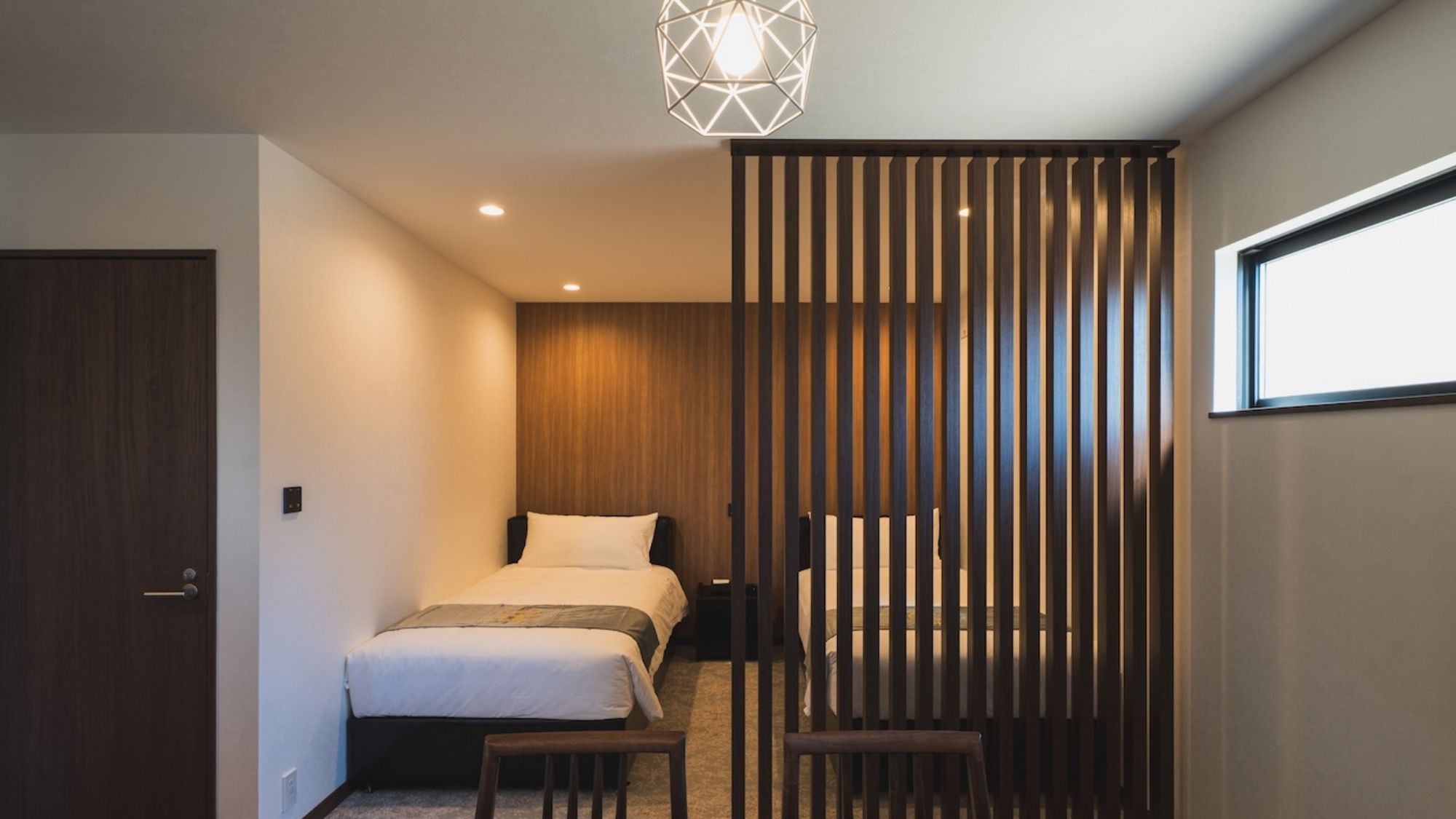 【ルーフトップヴィラ】1階ベッドルーム