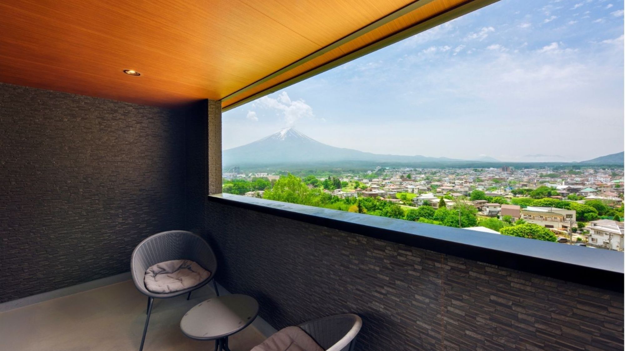 【頂バルコニーヴィラ】富士山一望できるバルコニー_2607