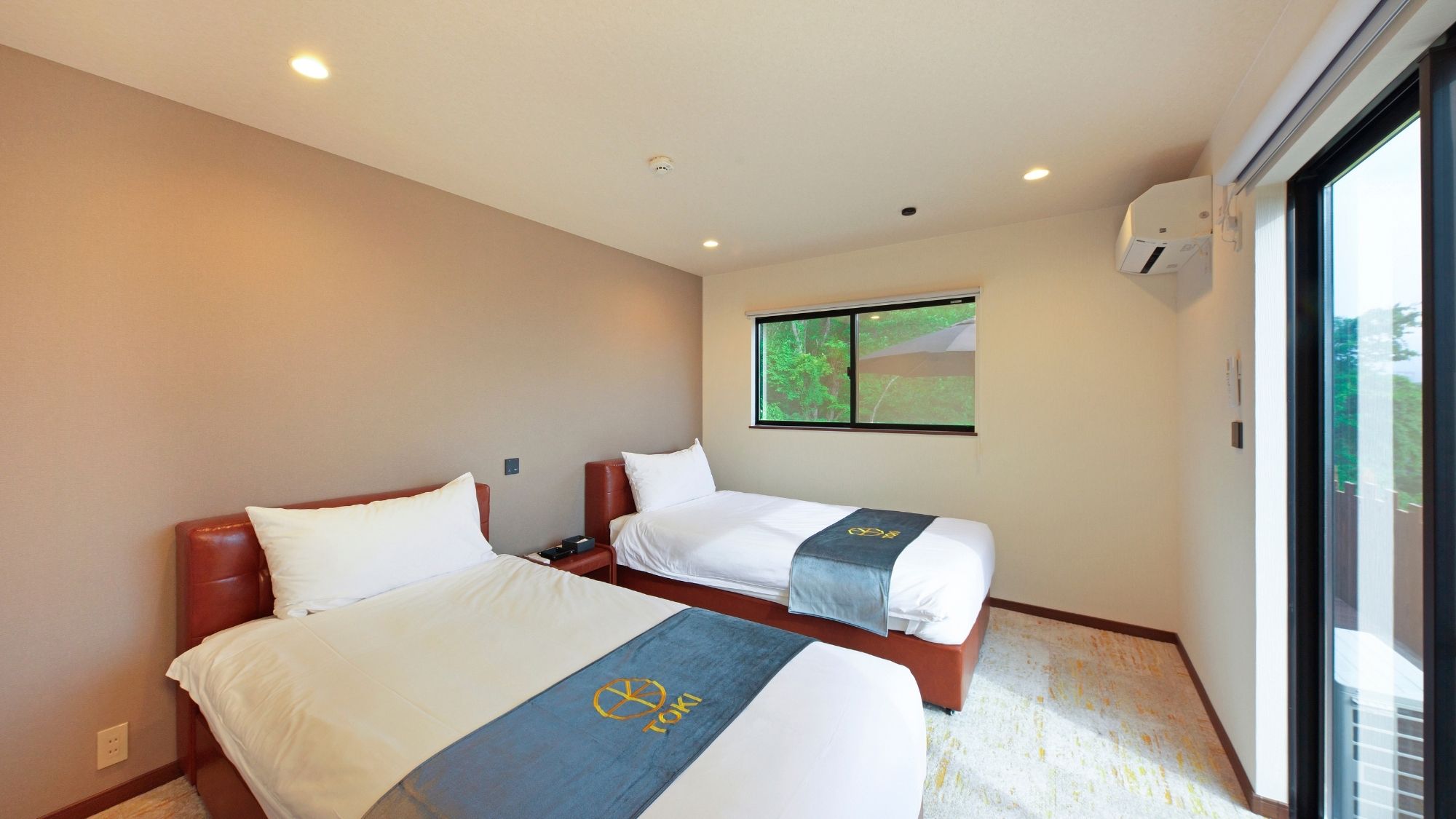 【バルコニーヴィラ】1階寝室