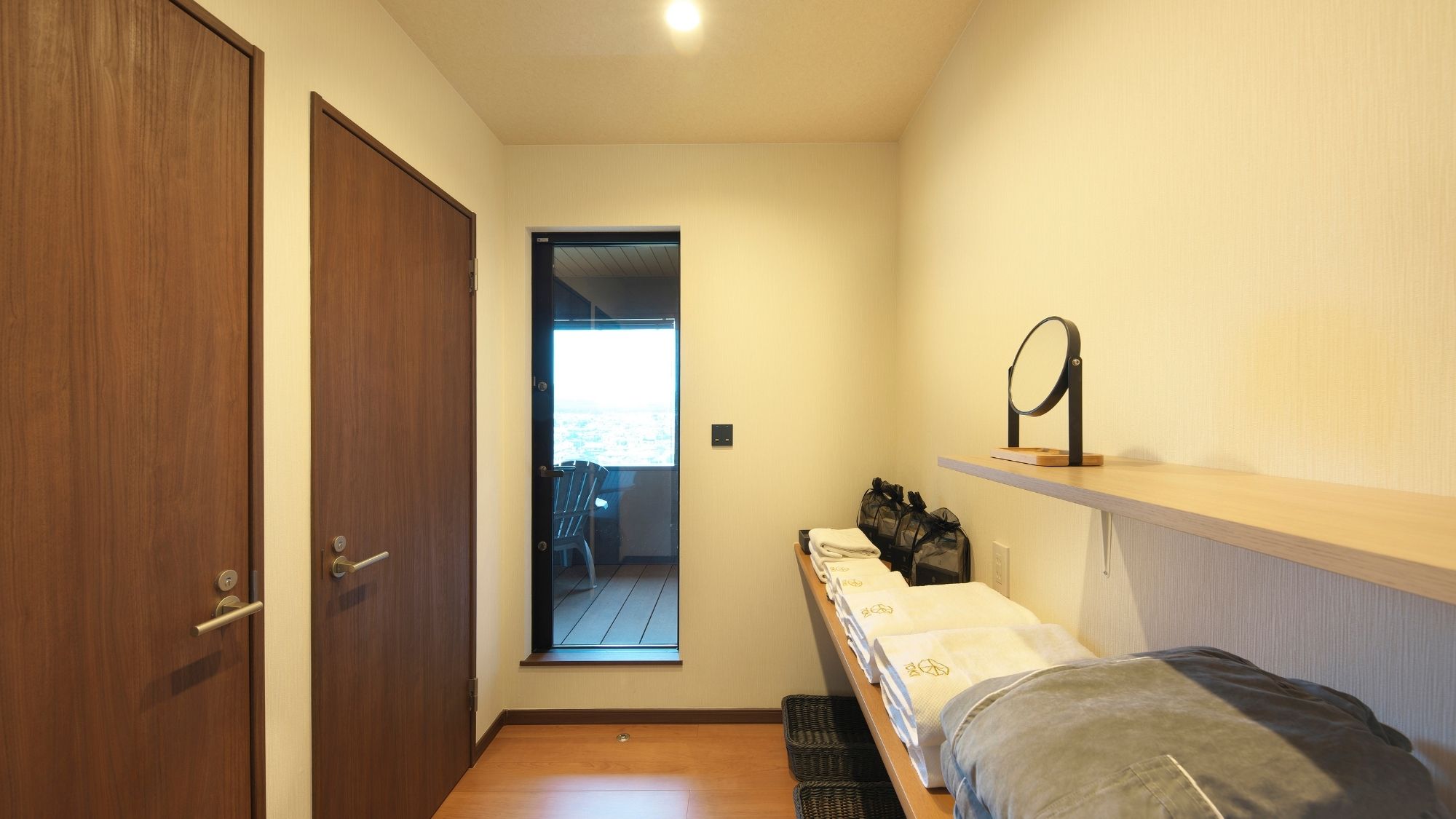 【バルコニーヴィラ】2階脱衣所