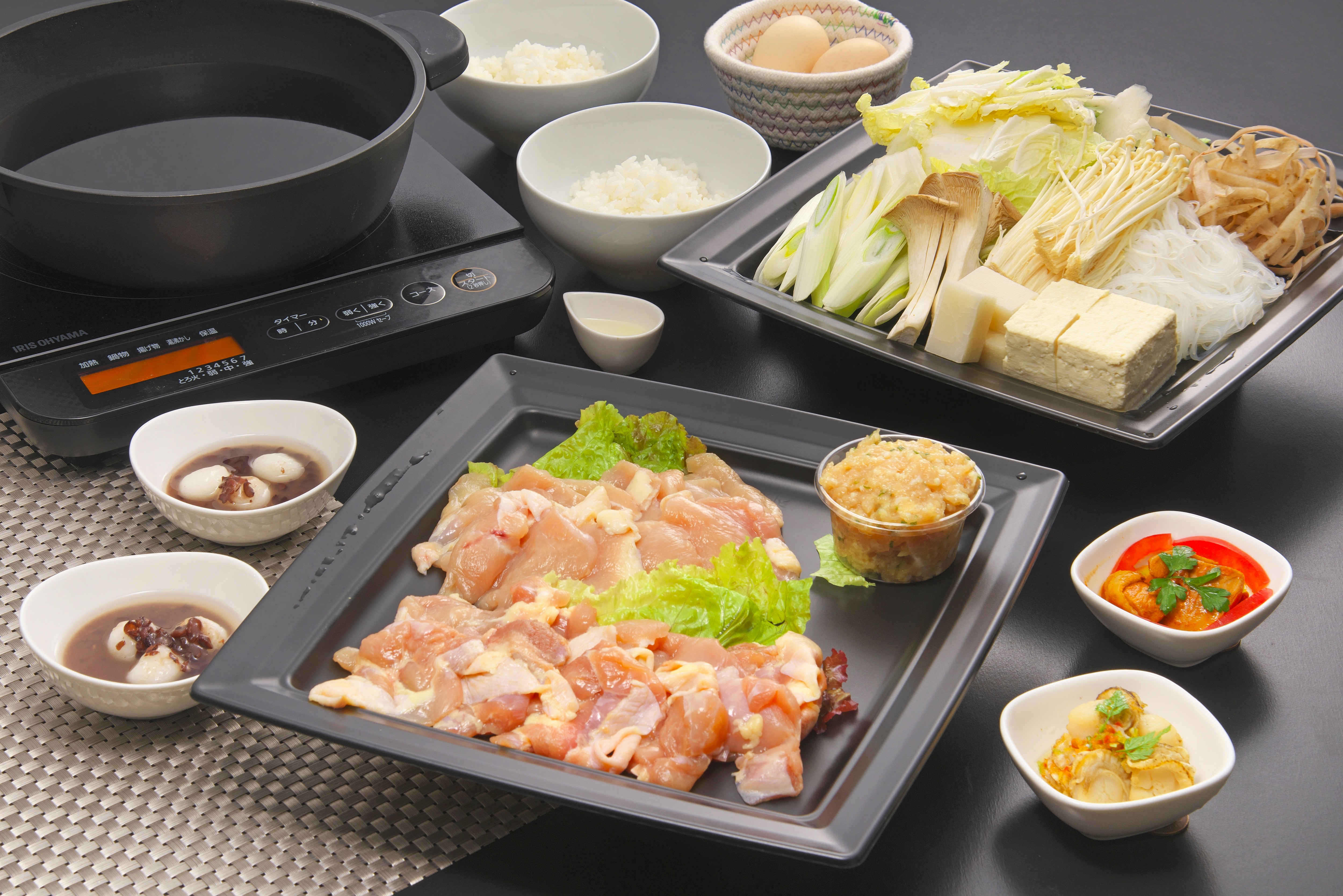 山梨のブランド鶏『信玄鶏』のすき焼き②