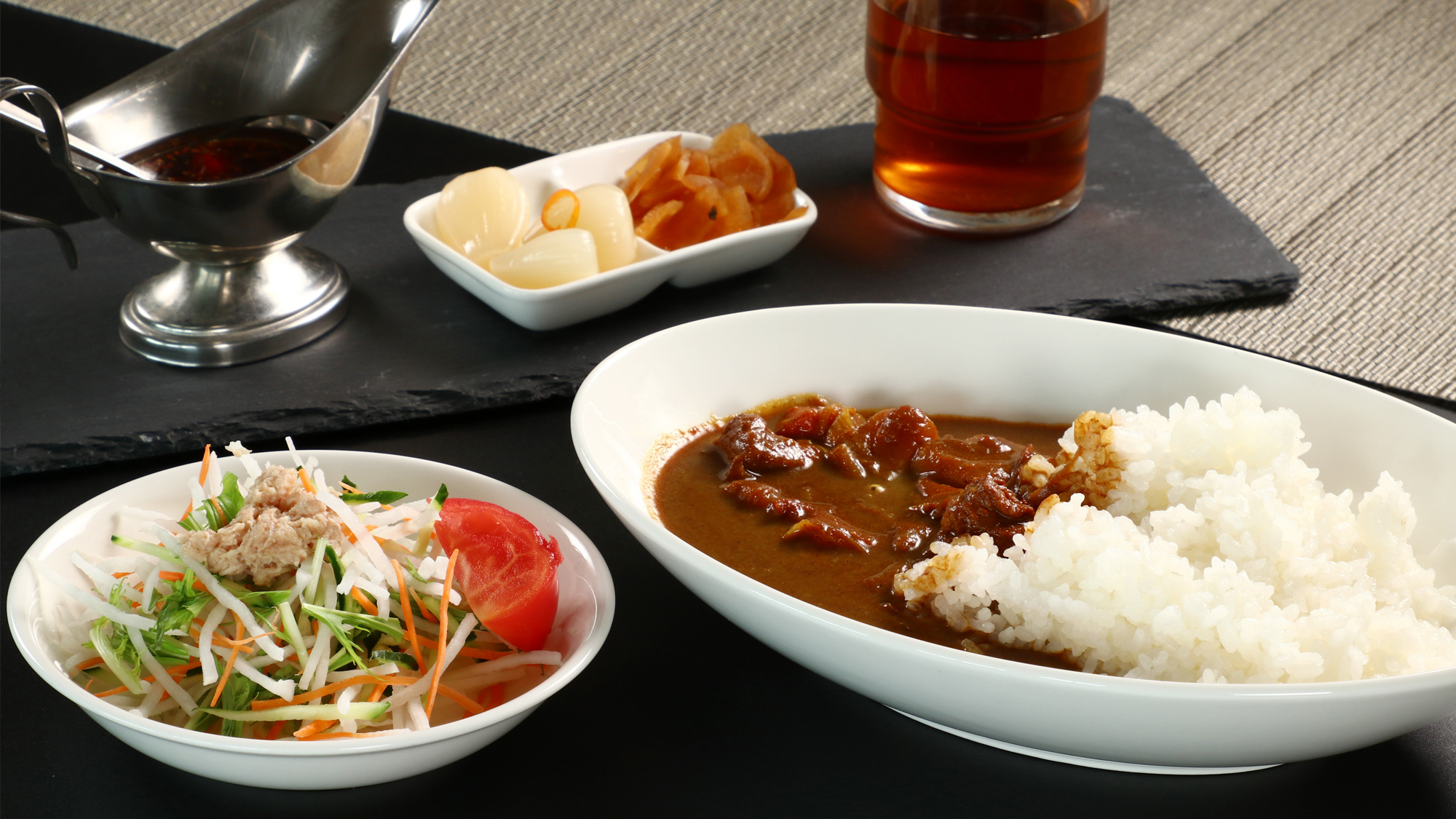 【夕食】山中湖ハイツ特製カレー*