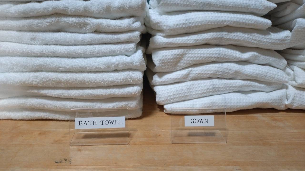 バスタオル　ガウン（フロント）