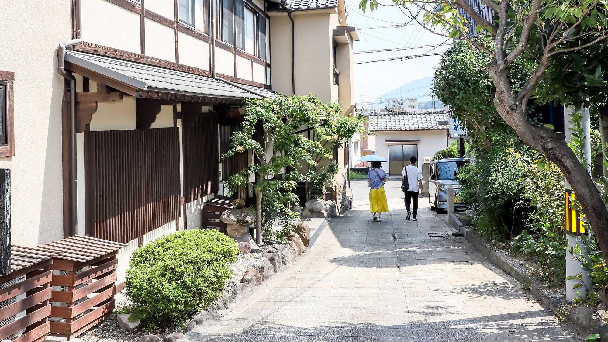 【外観】徒歩圏内に『地獄めぐり』『ひょうたん温泉』『鉄輪むし湯』『地獄蒸し工房 鉄輪』等がございます