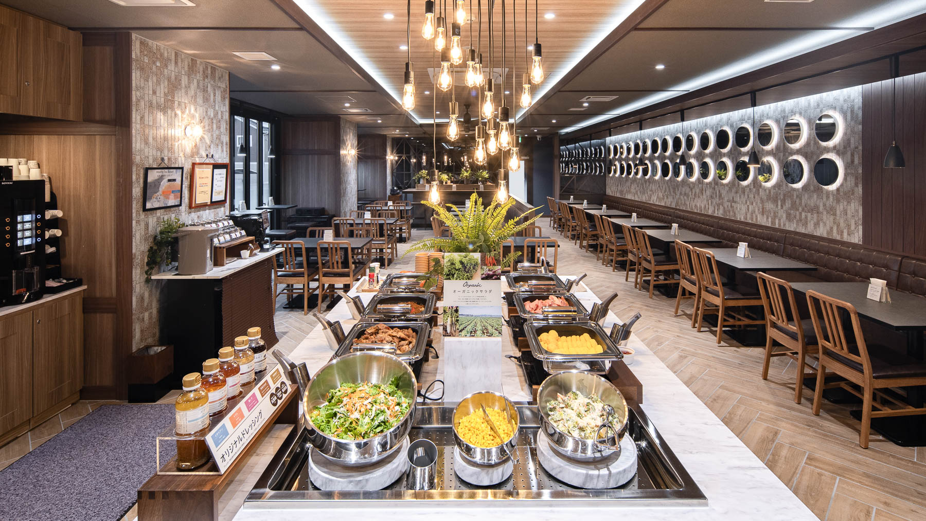 【無料朝食】連泊でも飽きない豊富なメニューを日替わりで