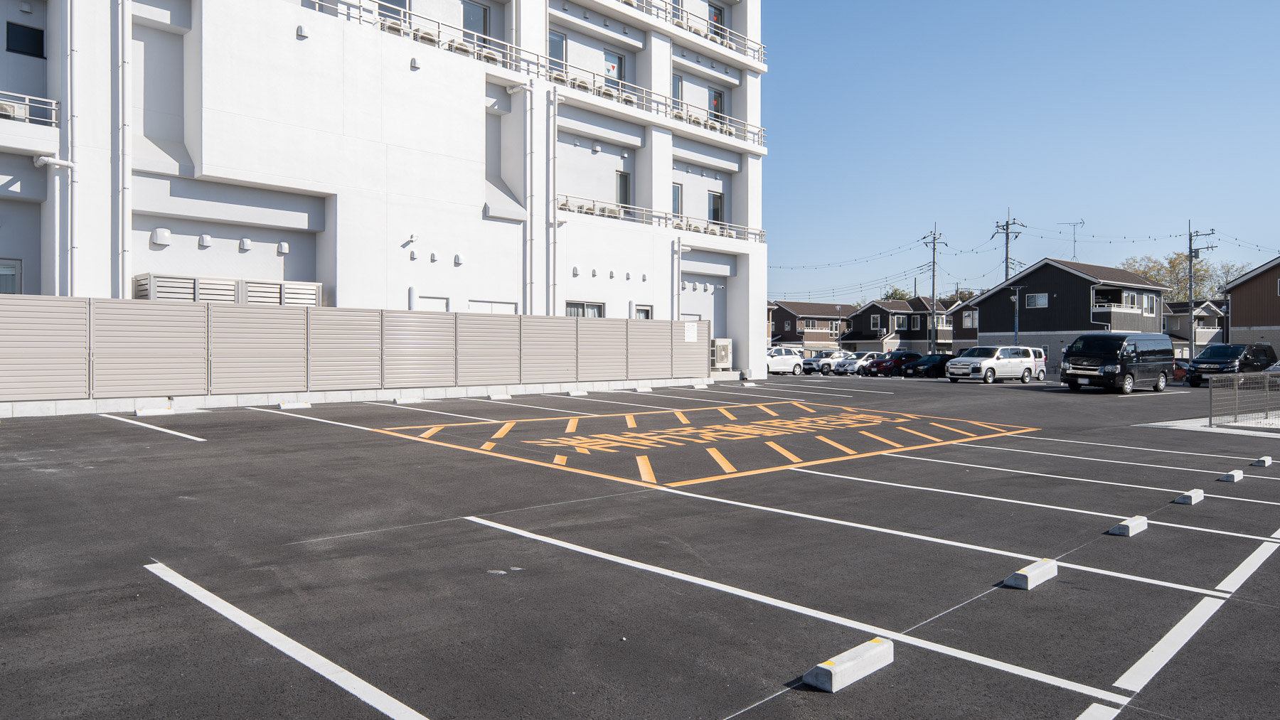 駐車場118台無料