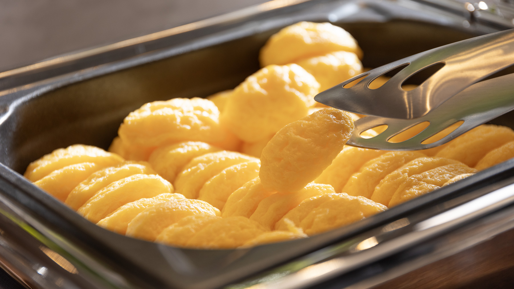 【無料朝食】安定の卵料理も日替わりで