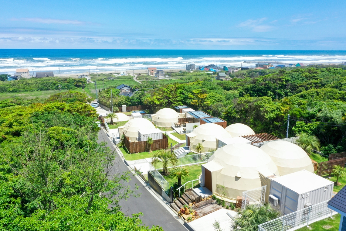 【手軽にグランピング体験♪】持ち込みOK（BBQ）宿泊プラン　※スペース費用等現地清算