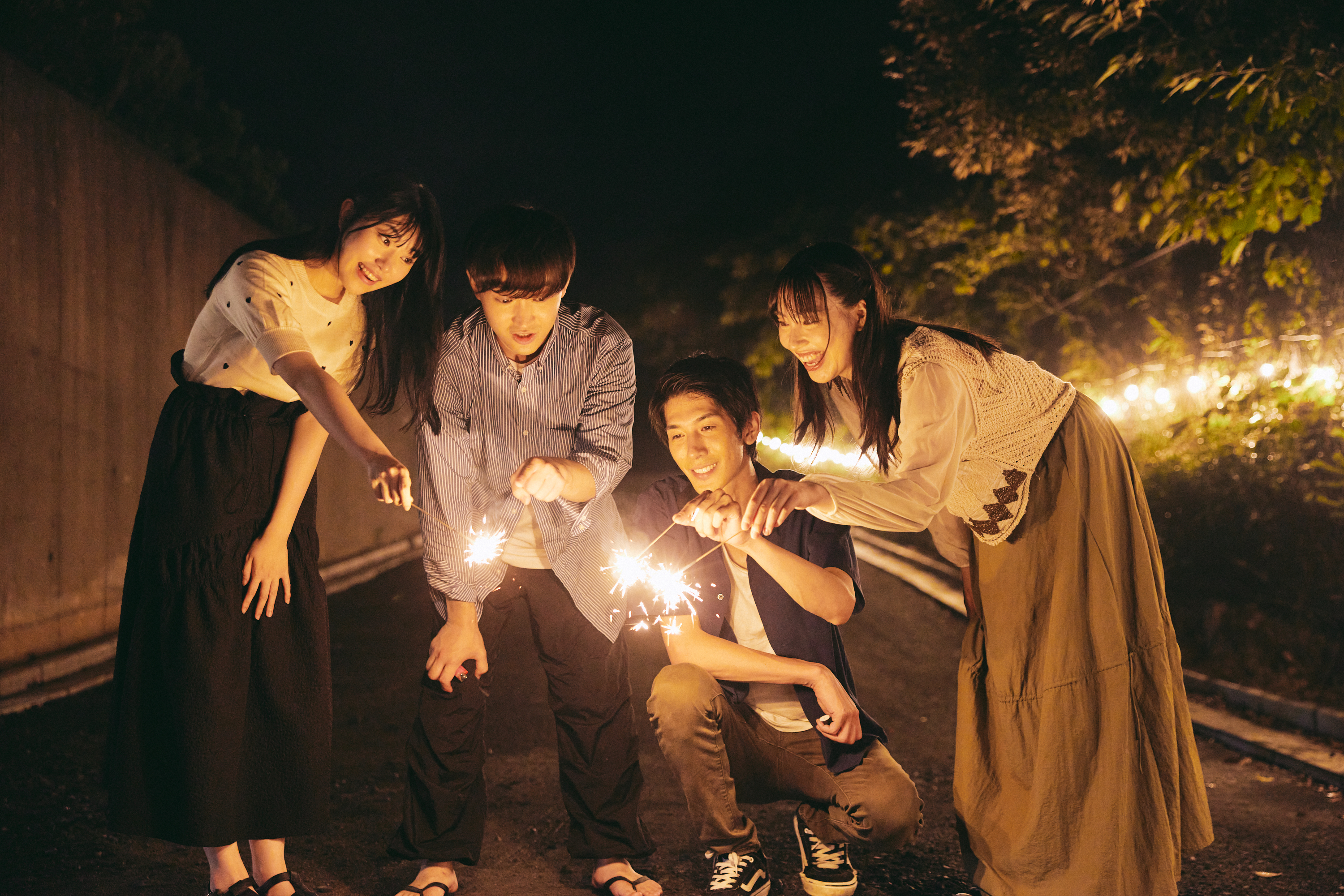 花火（フロントで販売中）