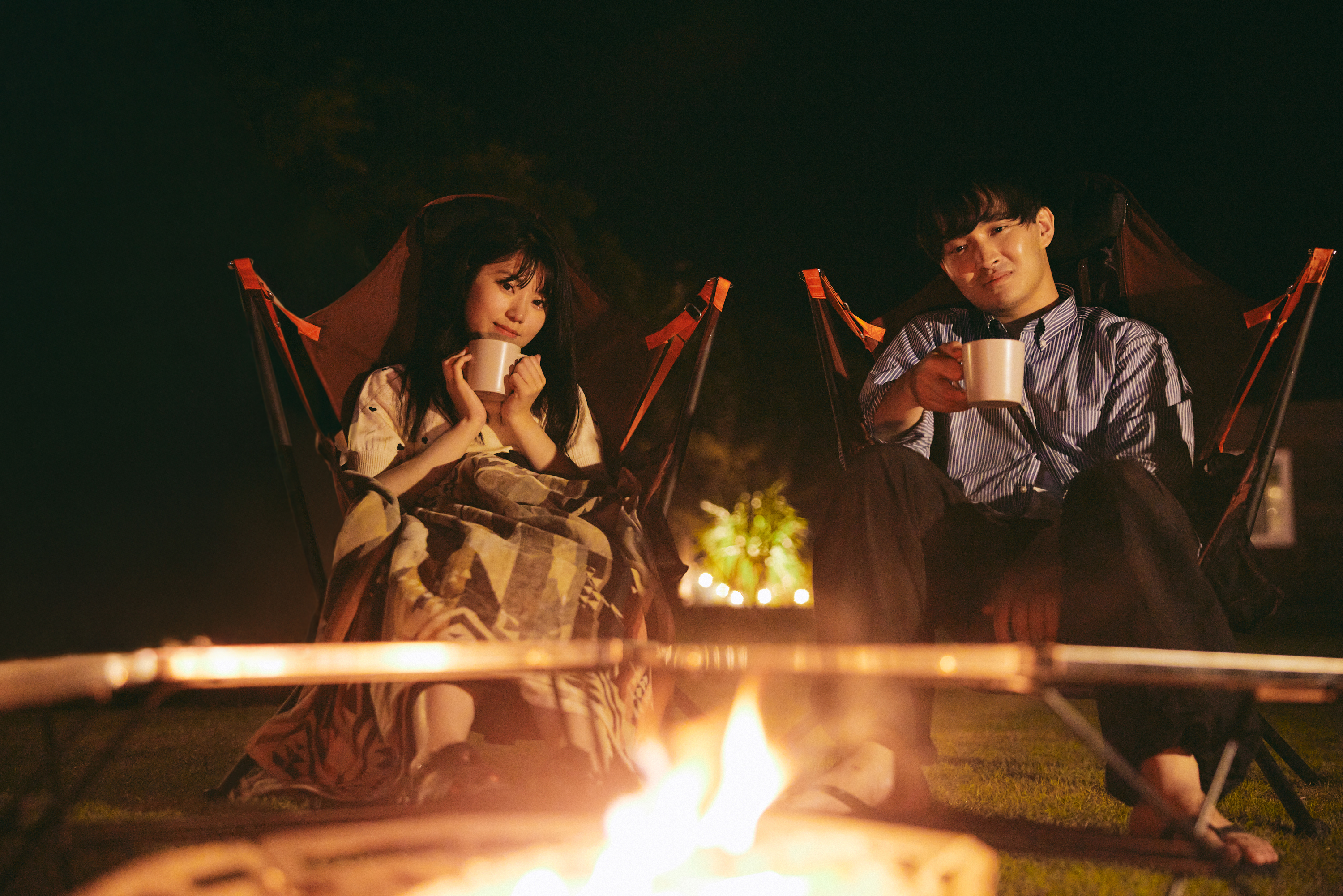 焚火を楽しむ（オプション）