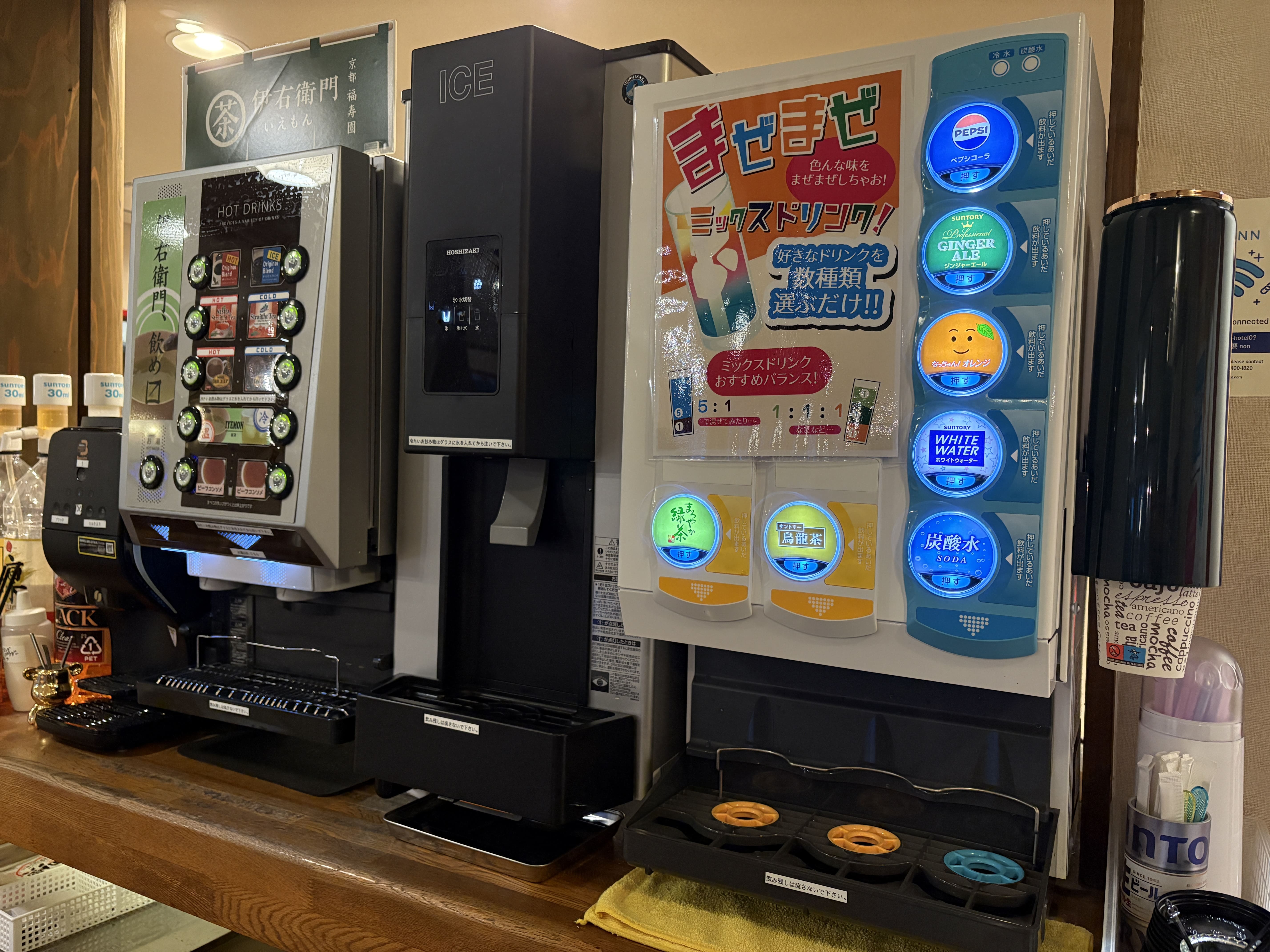 ソフトドリンクコーナー