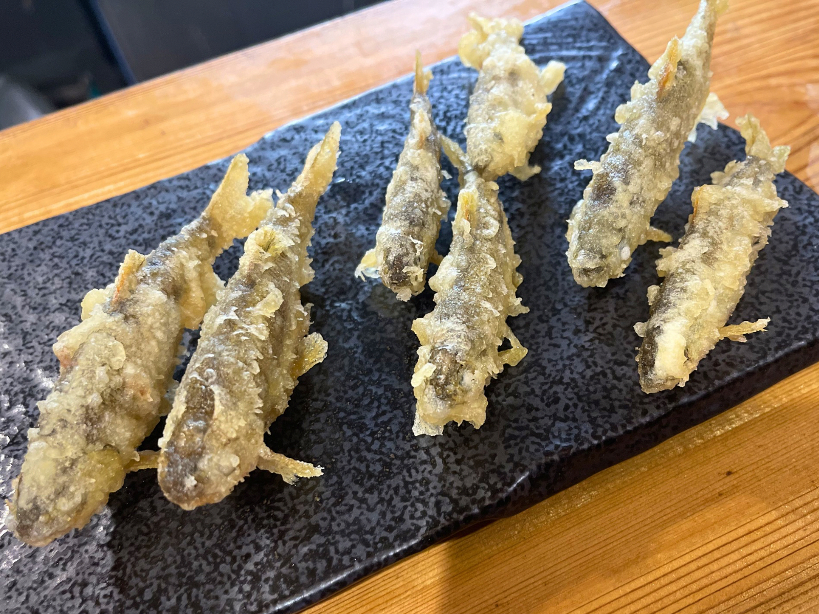 稚鮎の天麩羅