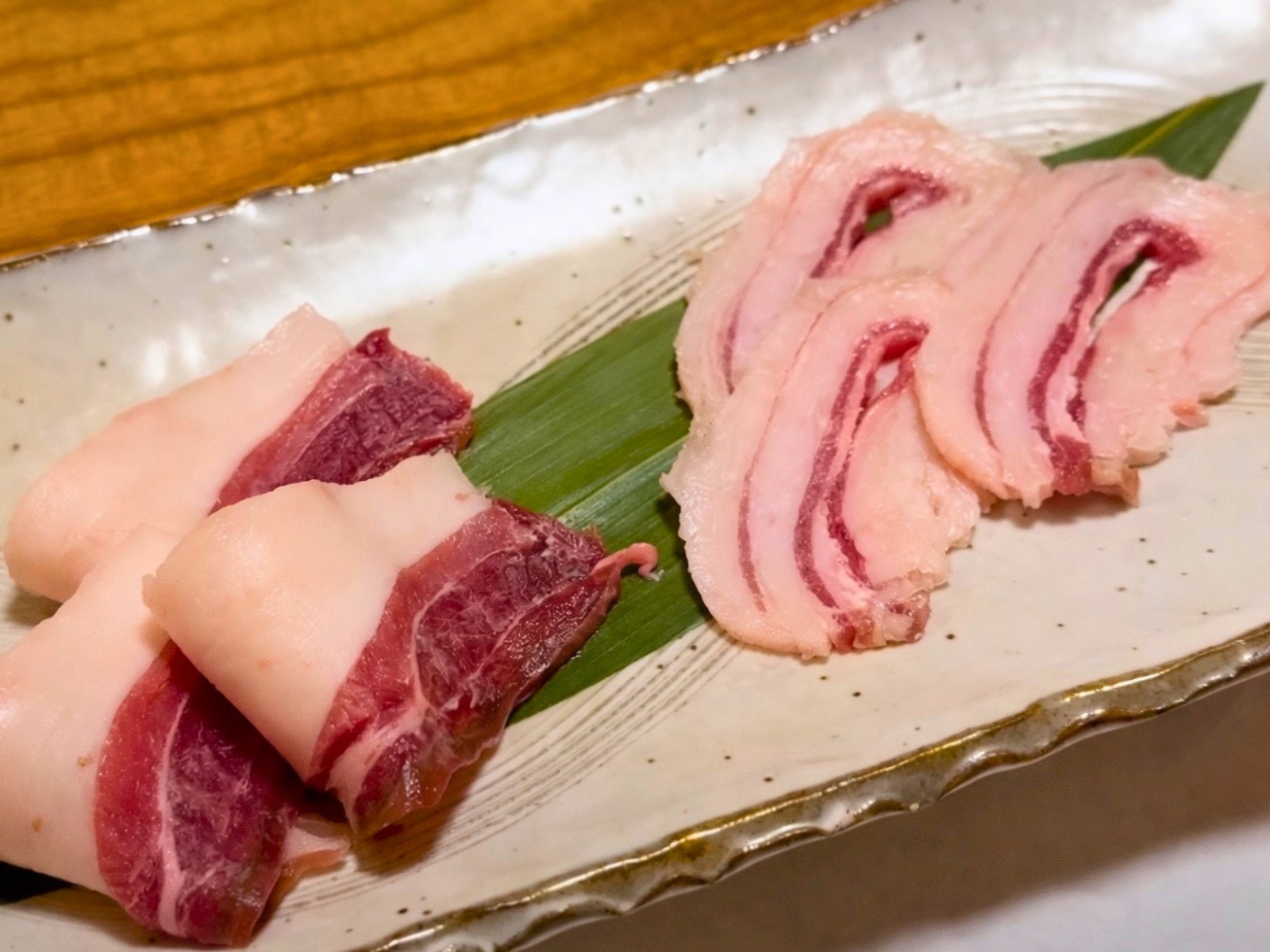 猪肉とアライグマの肉