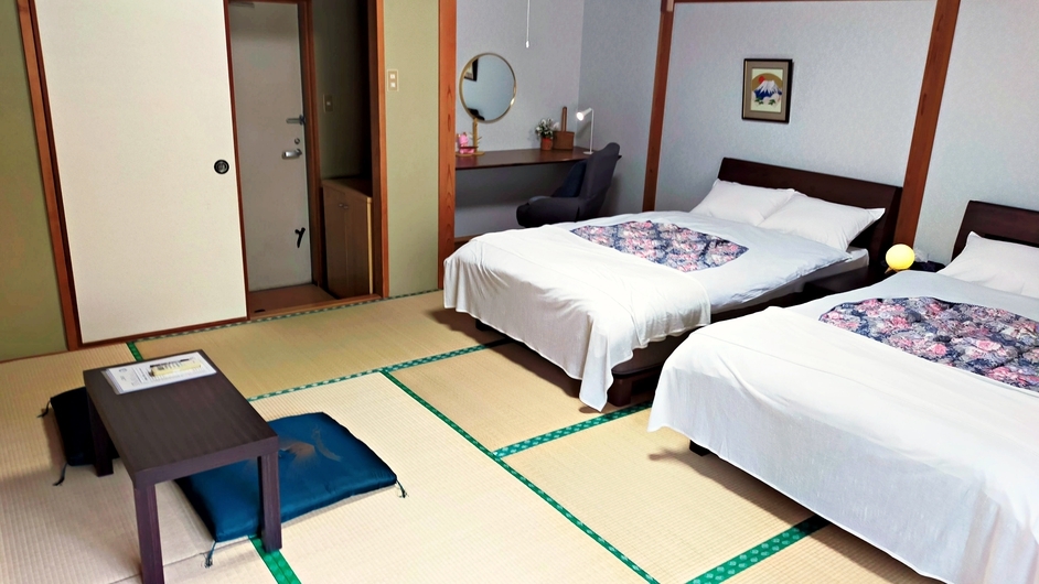 【2食付】和室ツインベッドのお部屋にご宿泊〜畳敷きのお部屋でのんびりと〜