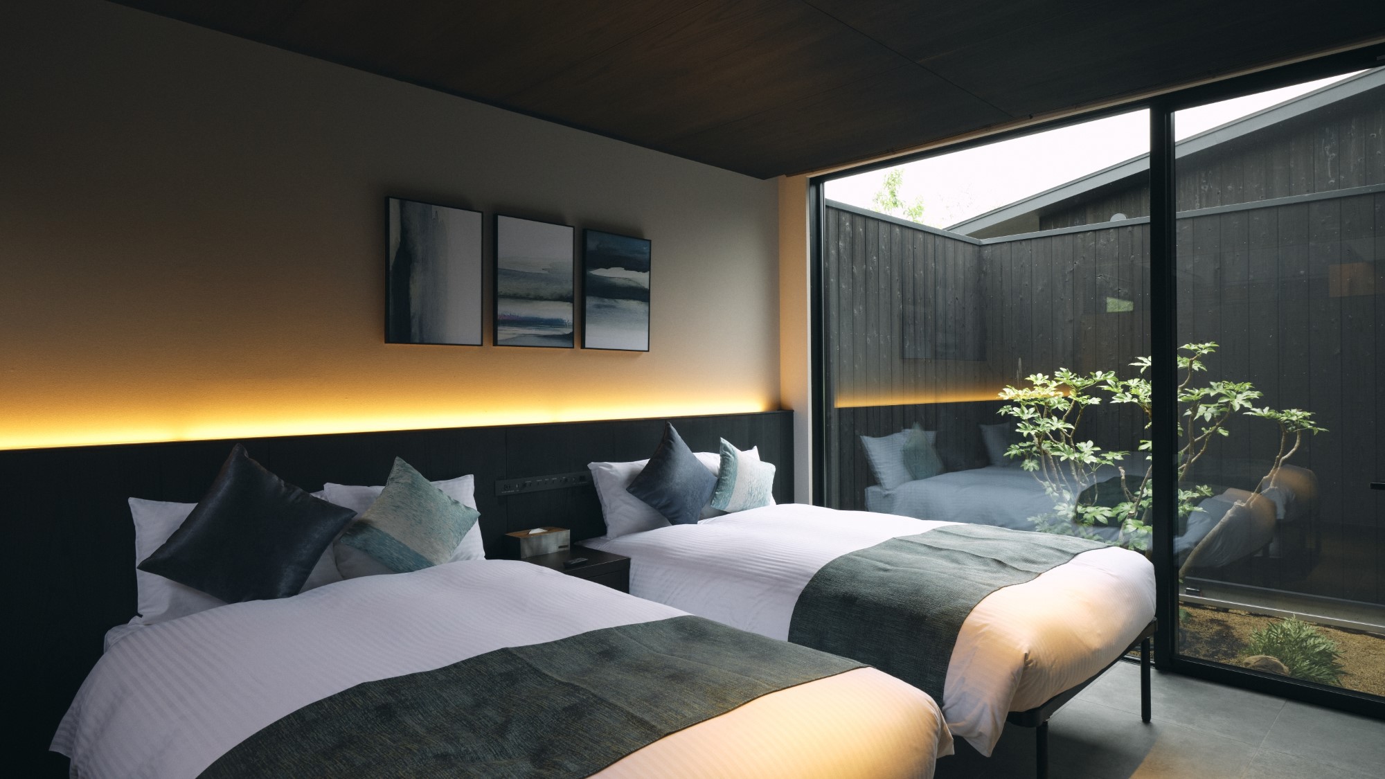 ヴィラ棟　漆光　ベッドルーム