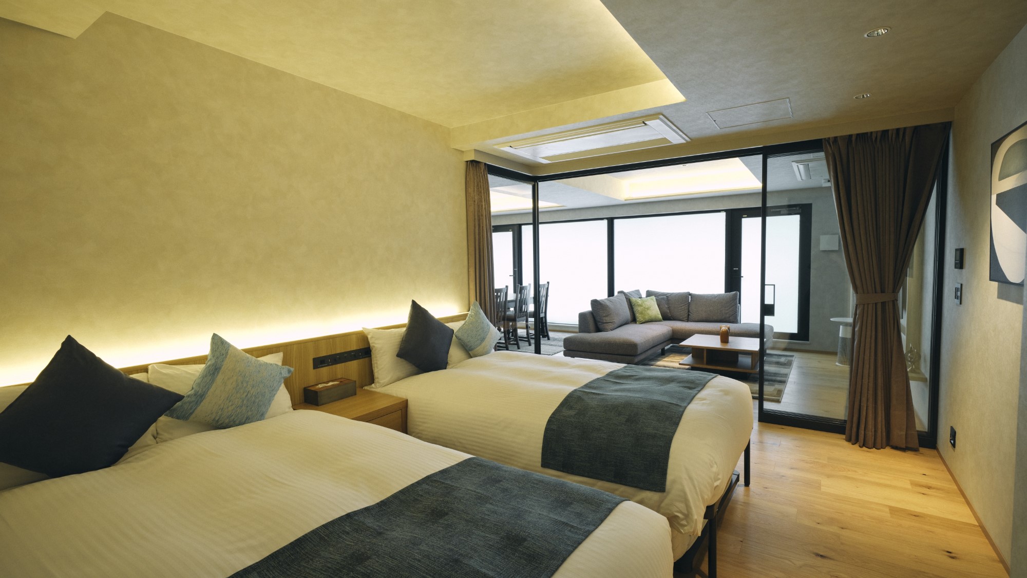 メイン・プレミアム 3F 碧斗　ベッドルーム