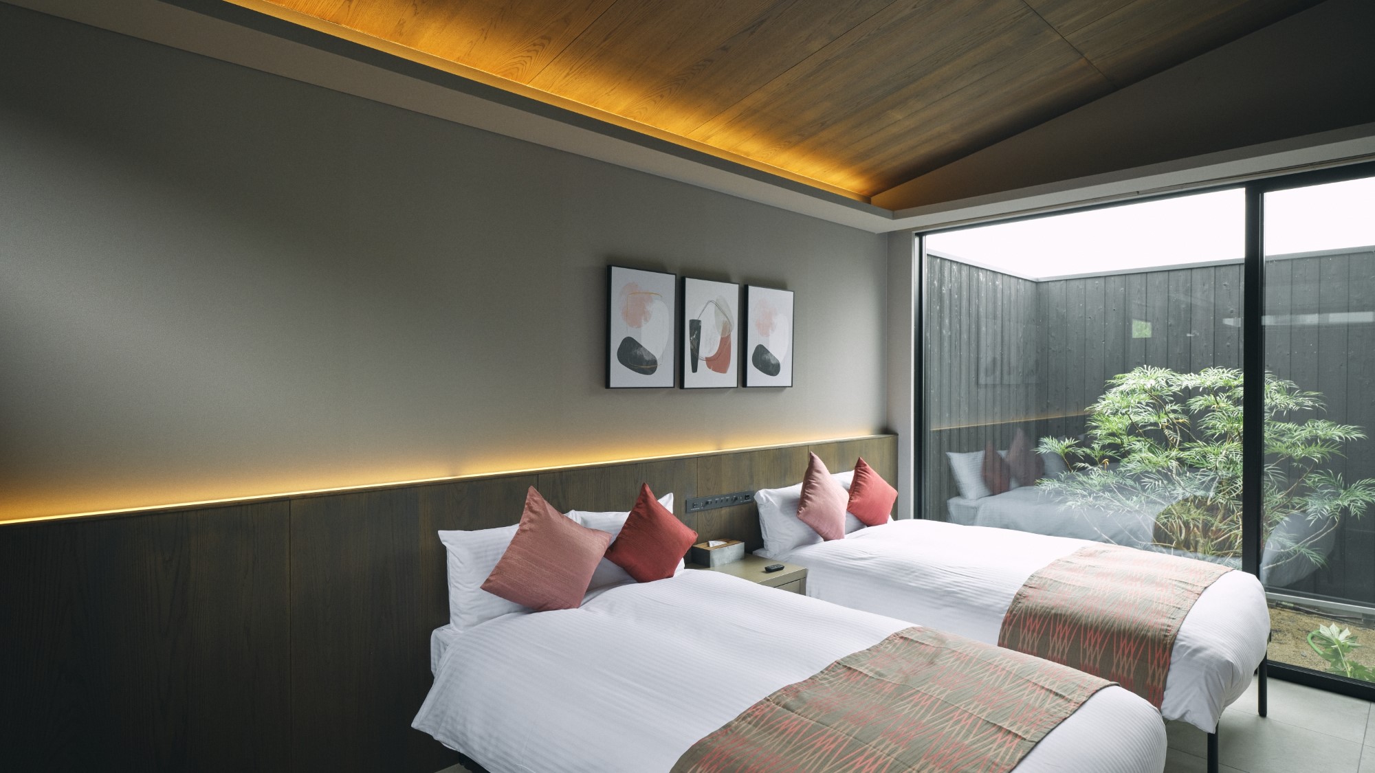 ヴィラ棟　結雅　ベッドルーム